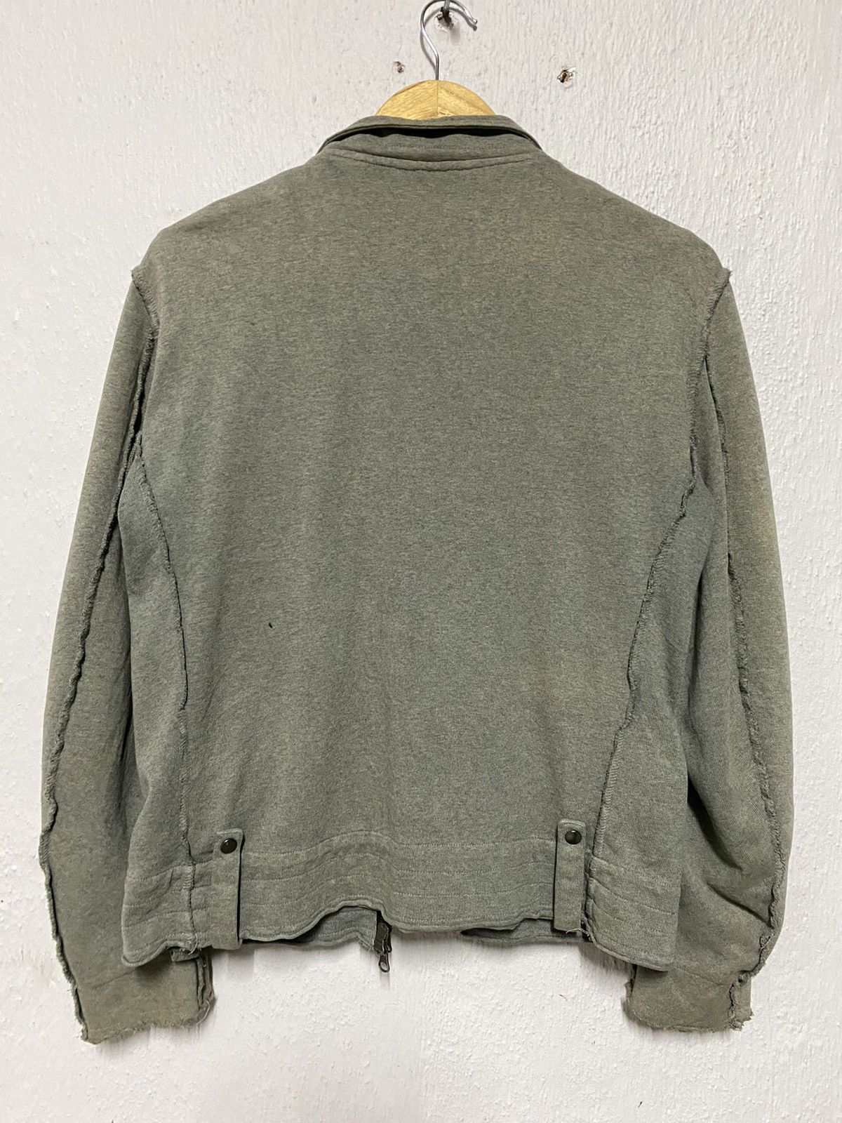 Japanese Brand Vintage Japanese Brand Millitary Jacket Zip Up With Patches Size US L / EU 52-54 / 3 - 12 Thumbnail