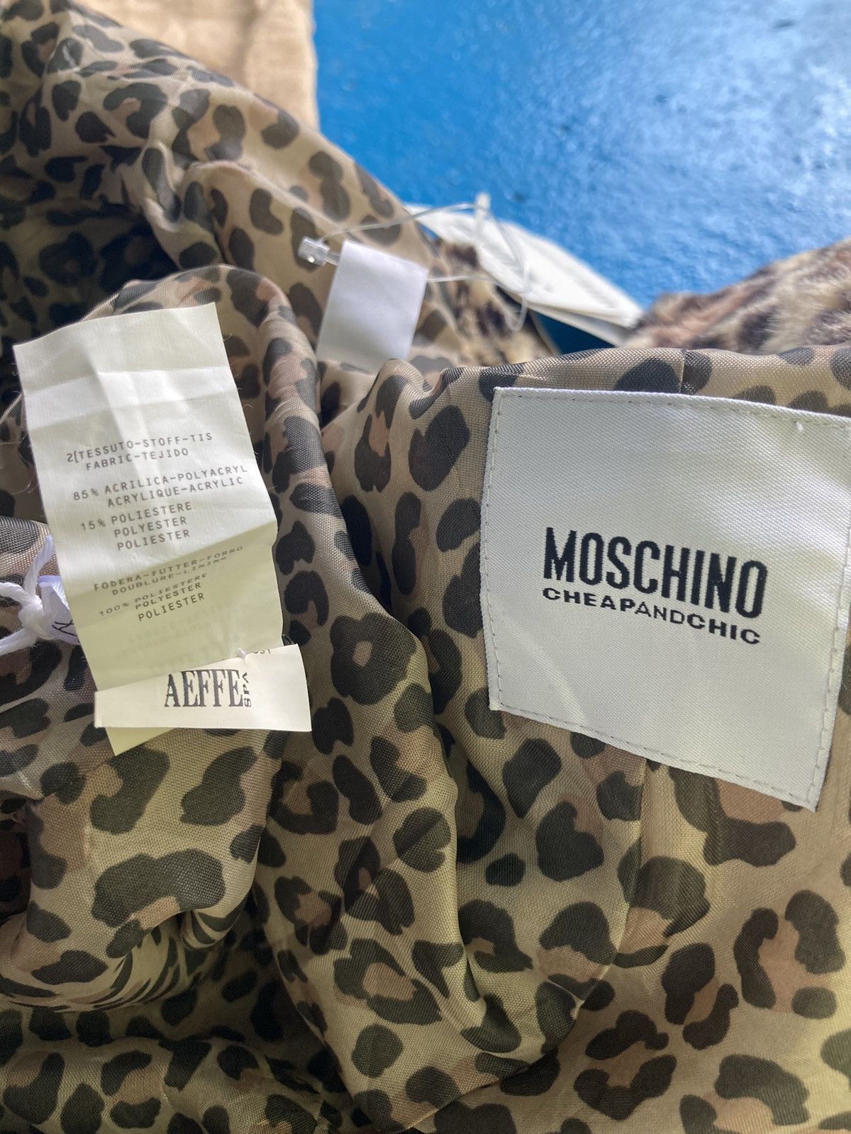 Moschino Moschino Cheapandchic Fury Neck Jacket Size XS / US 0-2 / IT 36-38 - 7 Thumbnail