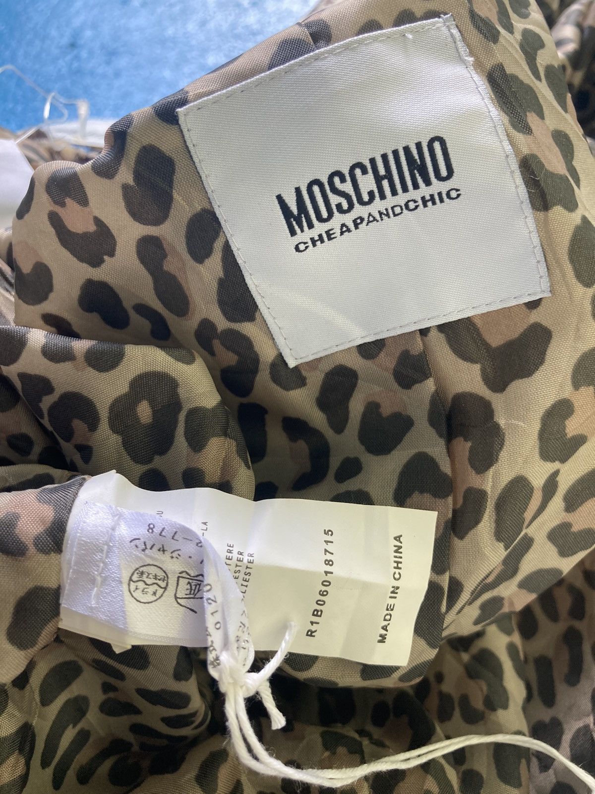 Moschino Moschino Cheapandchic Fury Neck Jacket Size XS / US 0-2 / IT 36-38 - 5 Thumbnail