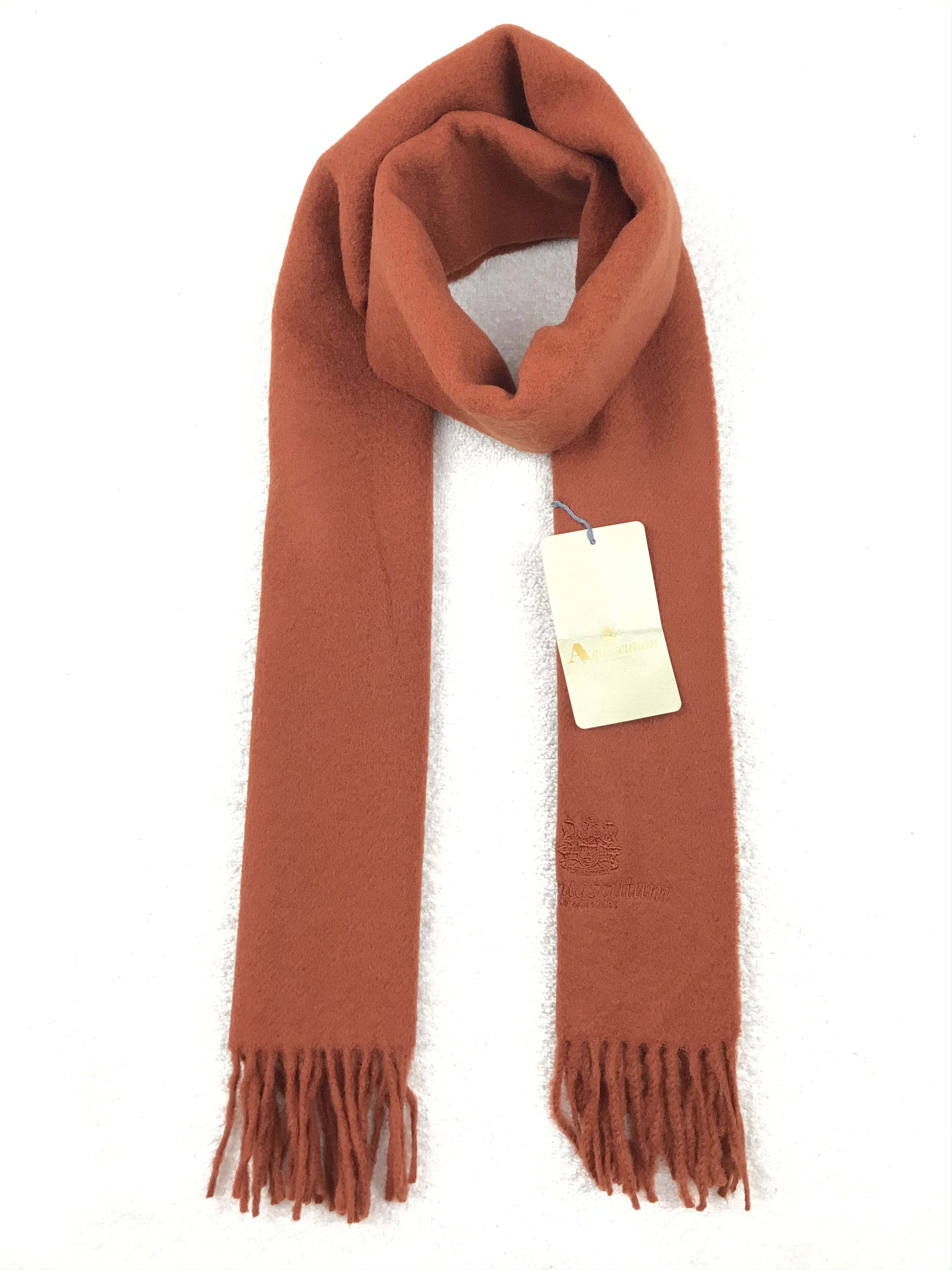 Vintage Aquascutum Scarf Muffler Wool Cashmere