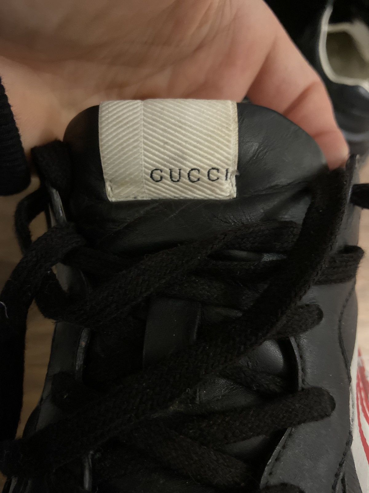 Gucci Gucci black rhyton shoes Size US 9 / EU 42 - 8 Thumbnail