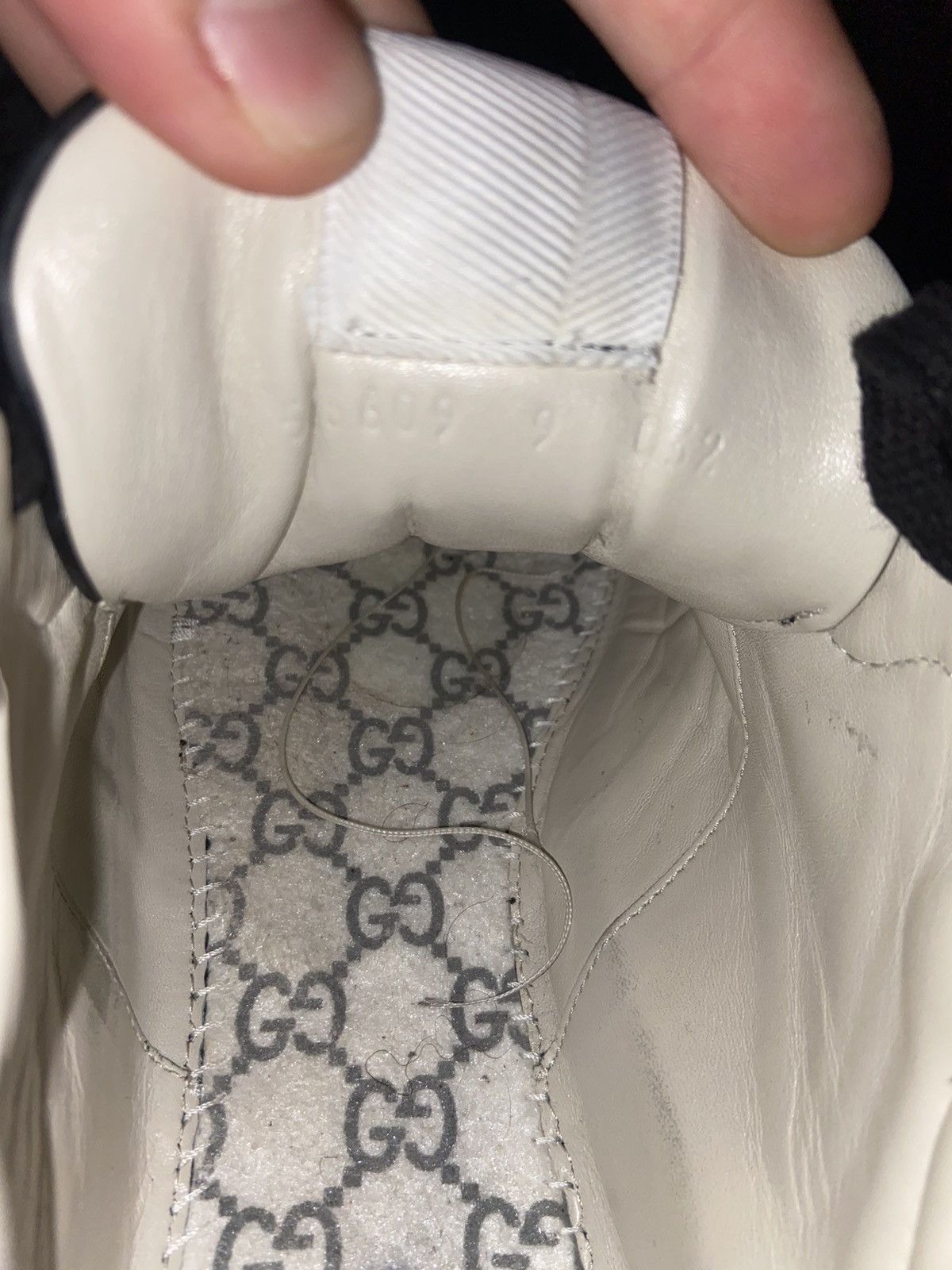 Gucci Gucci black rhyton shoes Size US 9 / EU 42 - 3 Thumbnail