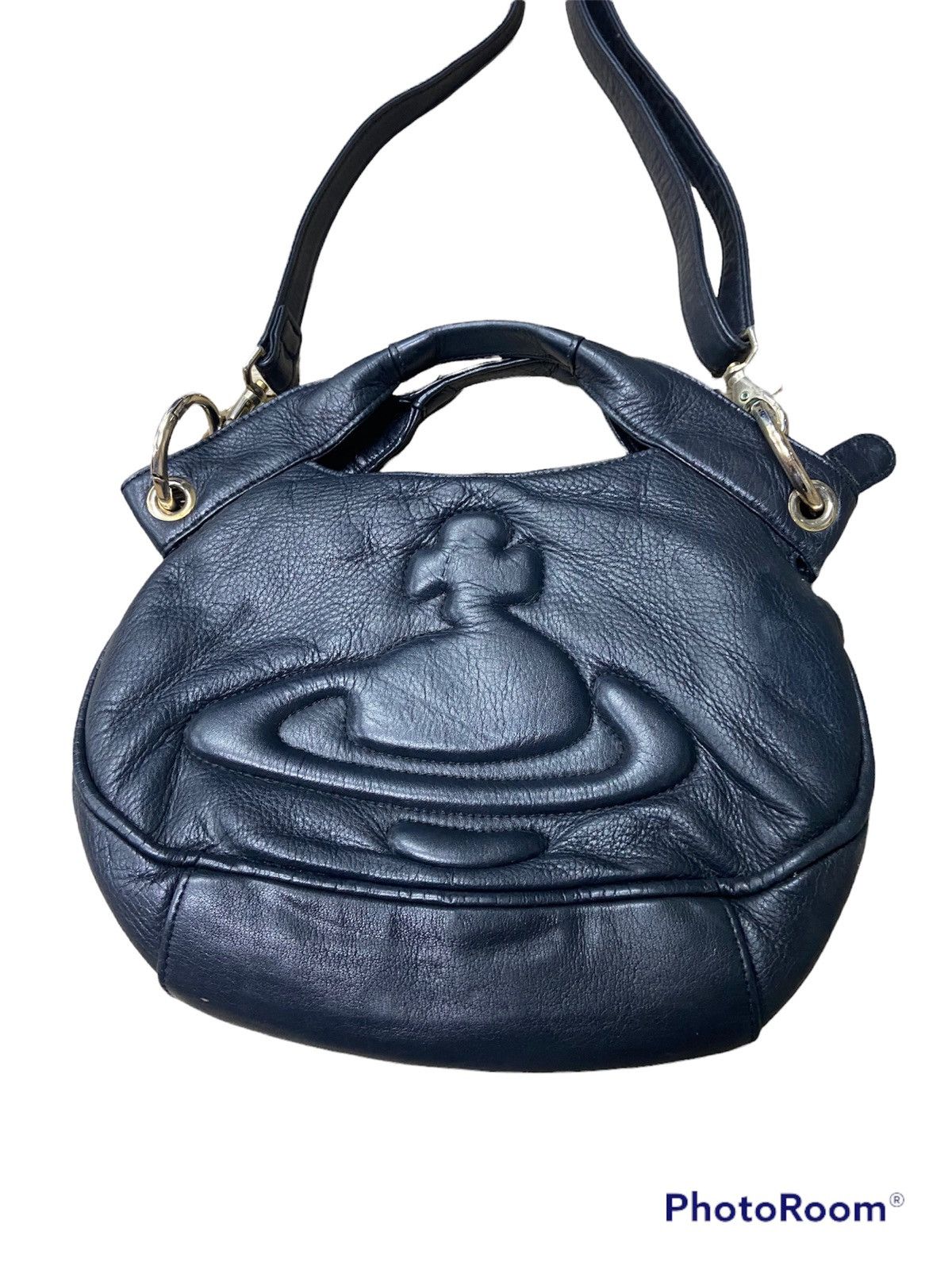 Vivienne Westwood Vivienne Westwood Embossed Logo Leather Bag Size ONE SIZE - 2 Thumbnail