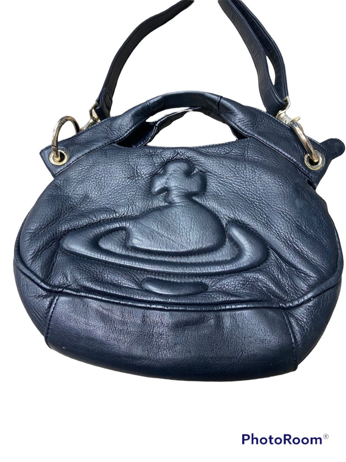 Vivienne Westwood Vivienne Westwood Embossed Logo Leather Bag Size ONE SIZE - 3 Thumbnail