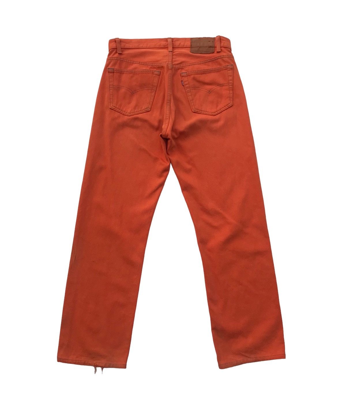 Levi's Rare Orange Levis Denim Streetwear Pants Size US 30 / EU 46 - 5 Thumbnail