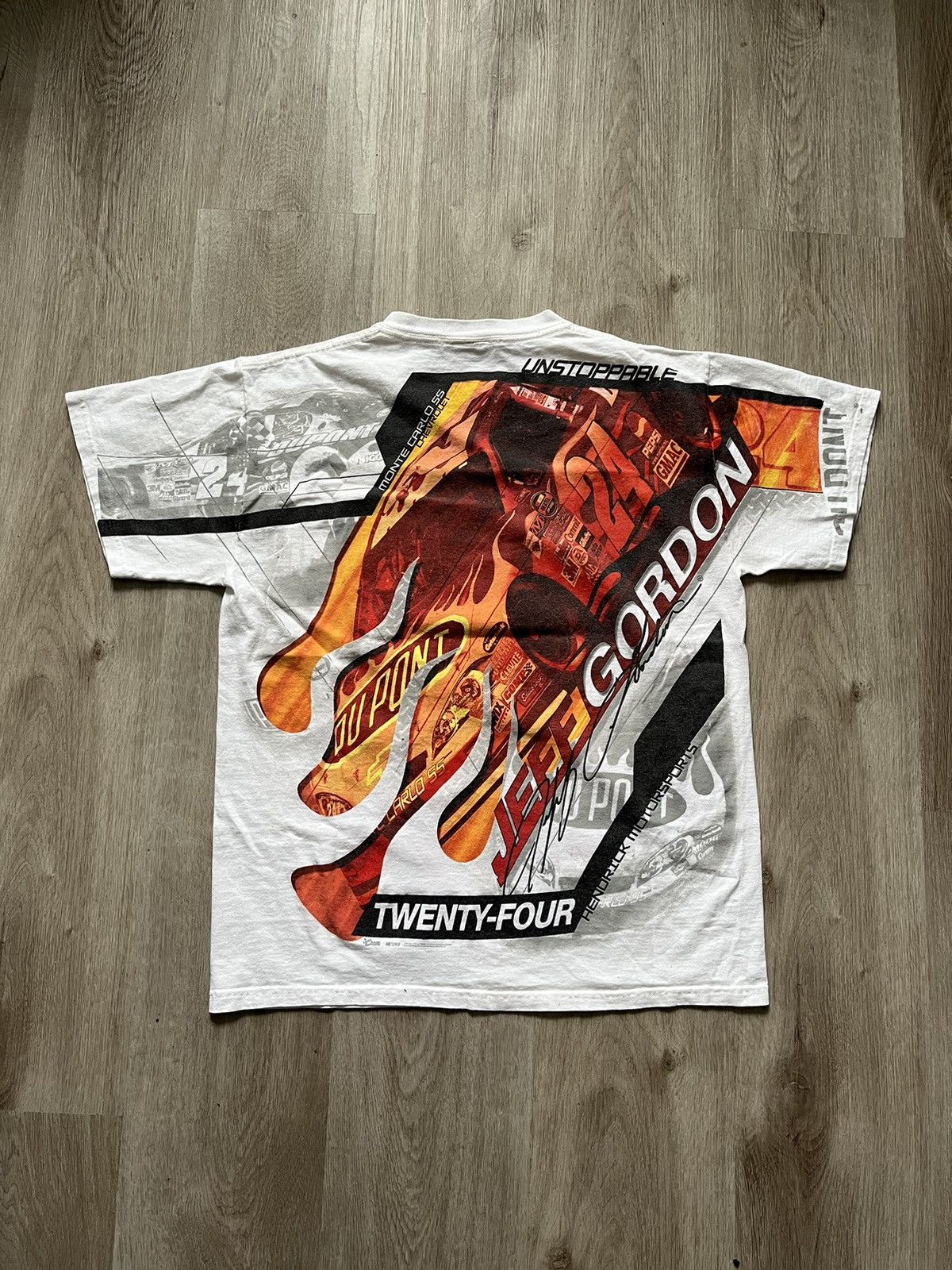 Vintage Vintage Jeff Gordon All Over Print T Shirt Size US M / EU 48-50 / 2 - 2 Thumbnail