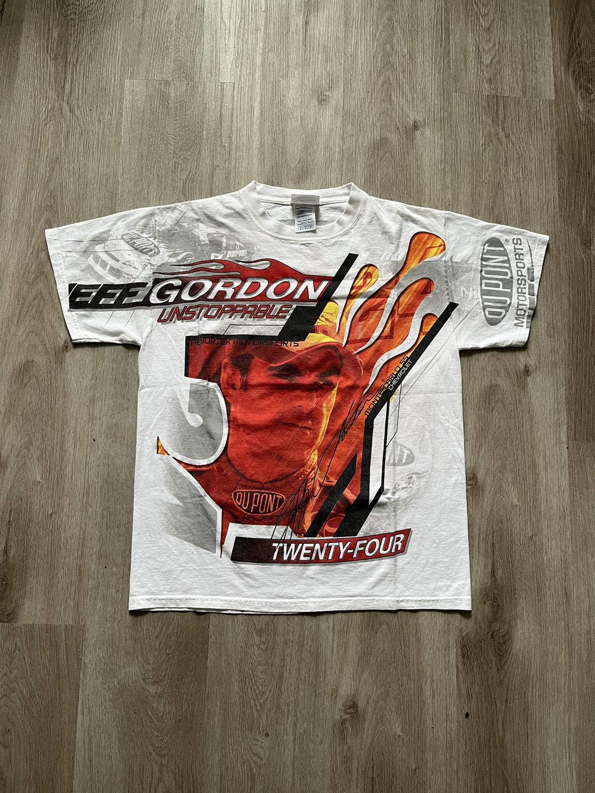Vintage Vintage Jeff Gordon All Over Print T Shirt Size US M / EU 48-50 / 2 - 1 Thumbnail