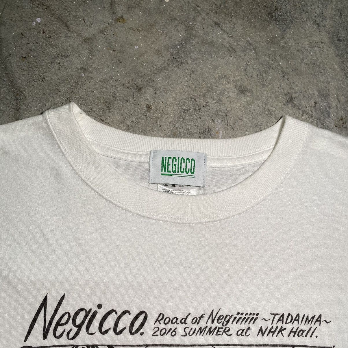 Band Tees × Japanese Brand NEGICCO Road to Negiiiiiii~TADAIMA~ 2016 JAPANESE BAND TEE Size US M / EU 48-50 / 2 - 2 Thumbnail