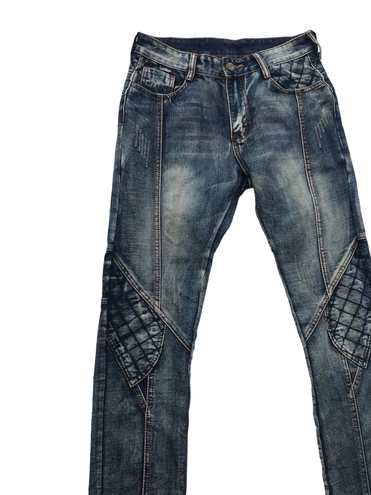 Other Sosoo Jeans Cafe Racer Style Denim Pants Size US 30 / EU 46 - 3 Thumbnail