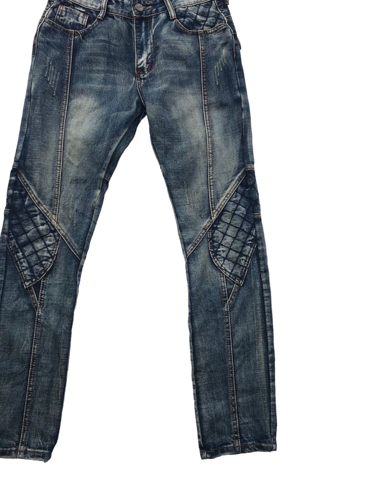 Other Sosoo Jeans Cafe Racer Style Denim Pants Size US 30 / EU 46 - 2 Thumbnail