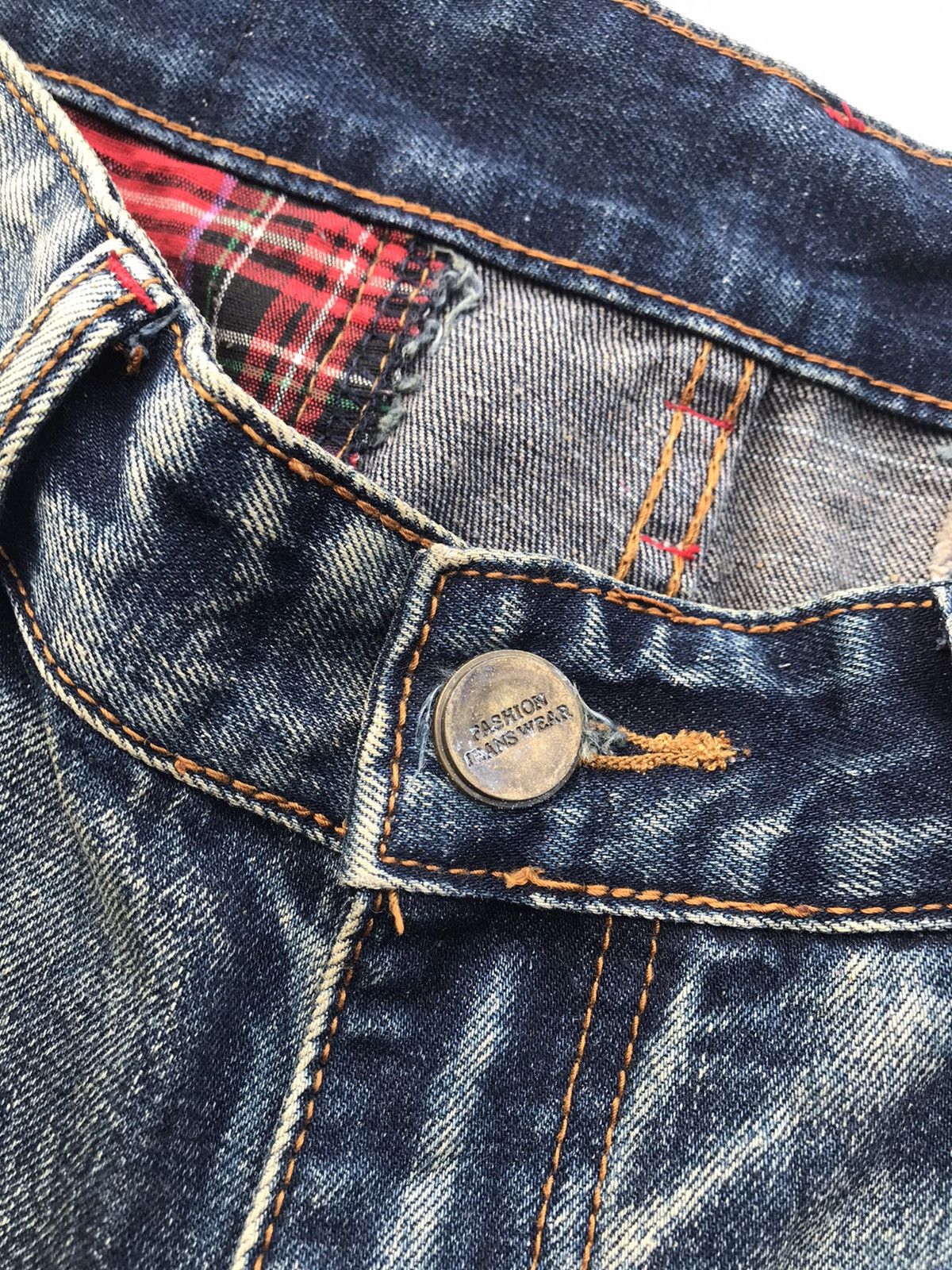 Other Sosoo Jeans Cafe Racer Style Denim Pants Size US 30 / EU 46 - 6 Thumbnail