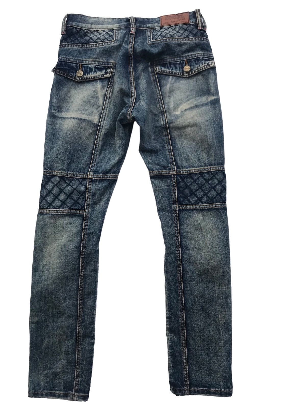Other Sosoo Jeans Cafe Racer Style Denim Pants Size US 30 / EU 46 - 9 Thumbnail