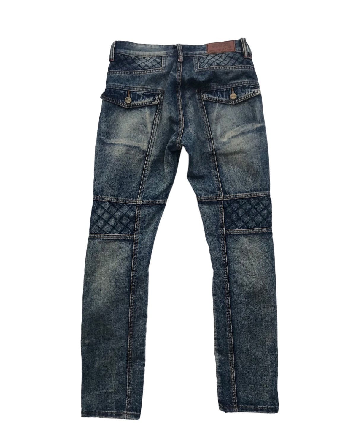 Other Sosoo Jeans Cafe Racer Style Denim Pants Size US 30 / EU 46 - 8 Thumbnail