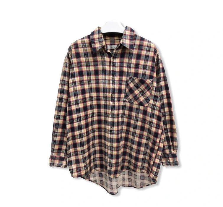 Vintage Vintage Fiesta Plaid Tartan Flannel Shirt 👕 | Grailed