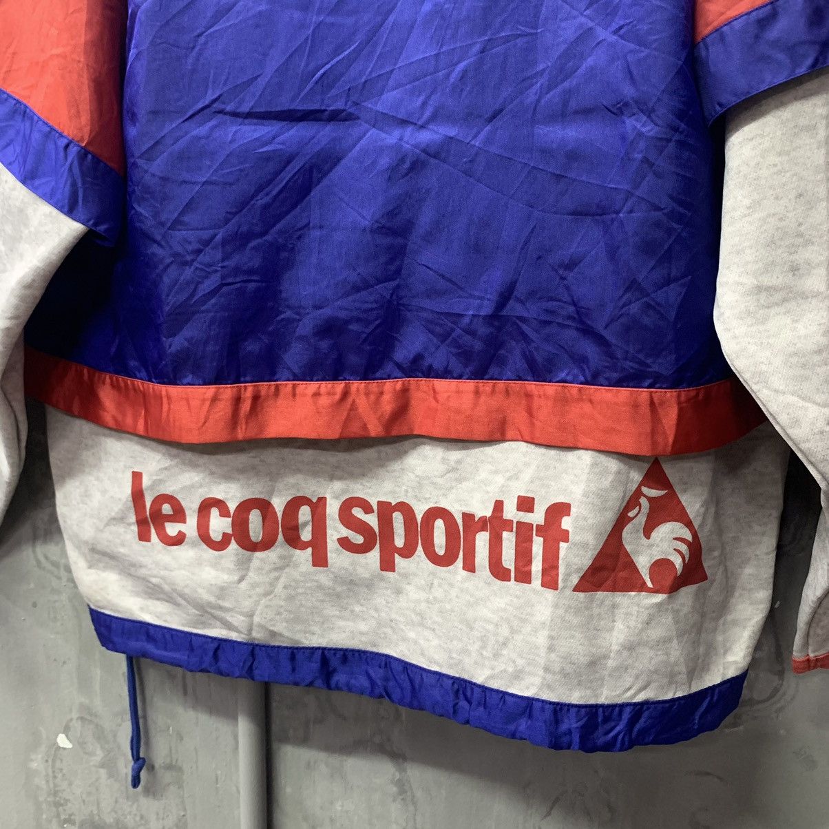 Le Coq Sportif Vintage 90s Le Coq Sportif Big logo Hoodie Sweatshirt Size US L / EU 52-54 / 3 - 14 Thumbnail