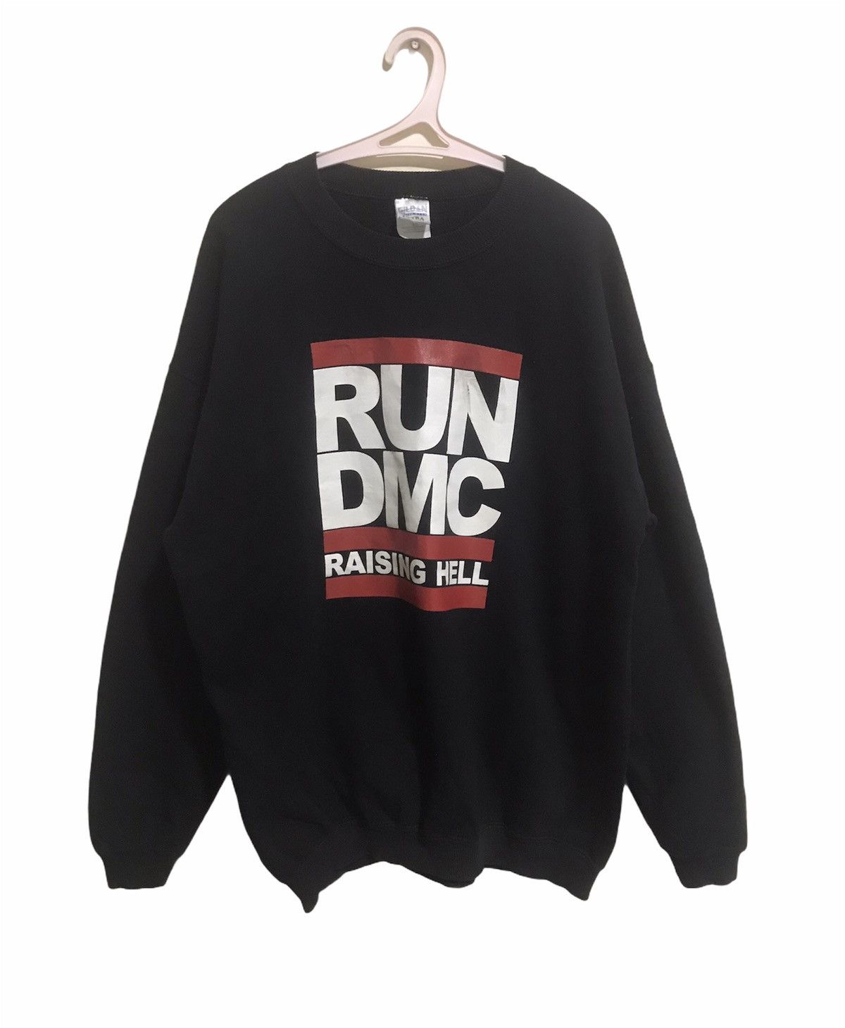 Vintage vintage run dmc sweatshirt raptees raising hell | Grailed