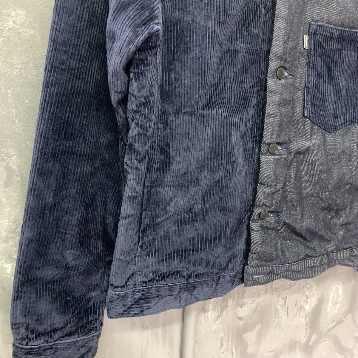 Levi's Rare Levi’s Line 8 Quilted Half Velvet Wool Jacket Size US M / EU 48-50 / 2 - 7 Thumbnail