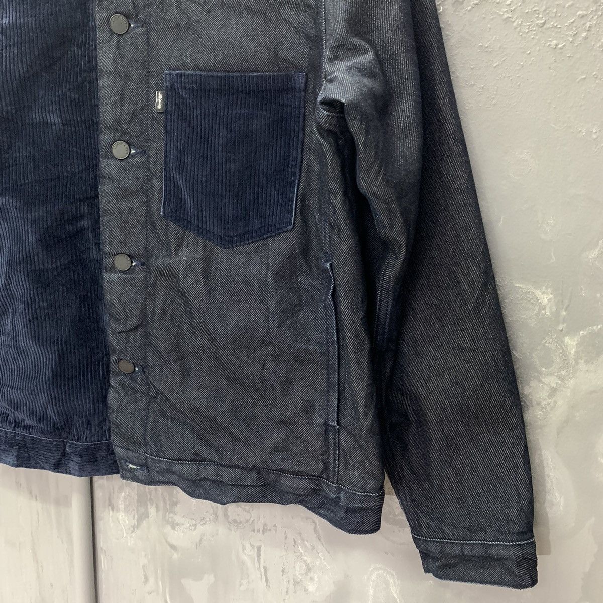 Levi's Rare Levi’s Line 8 Quilted Half Velvet Wool Jacket Size US M / EU 48-50 / 2 - 5 Thumbnail