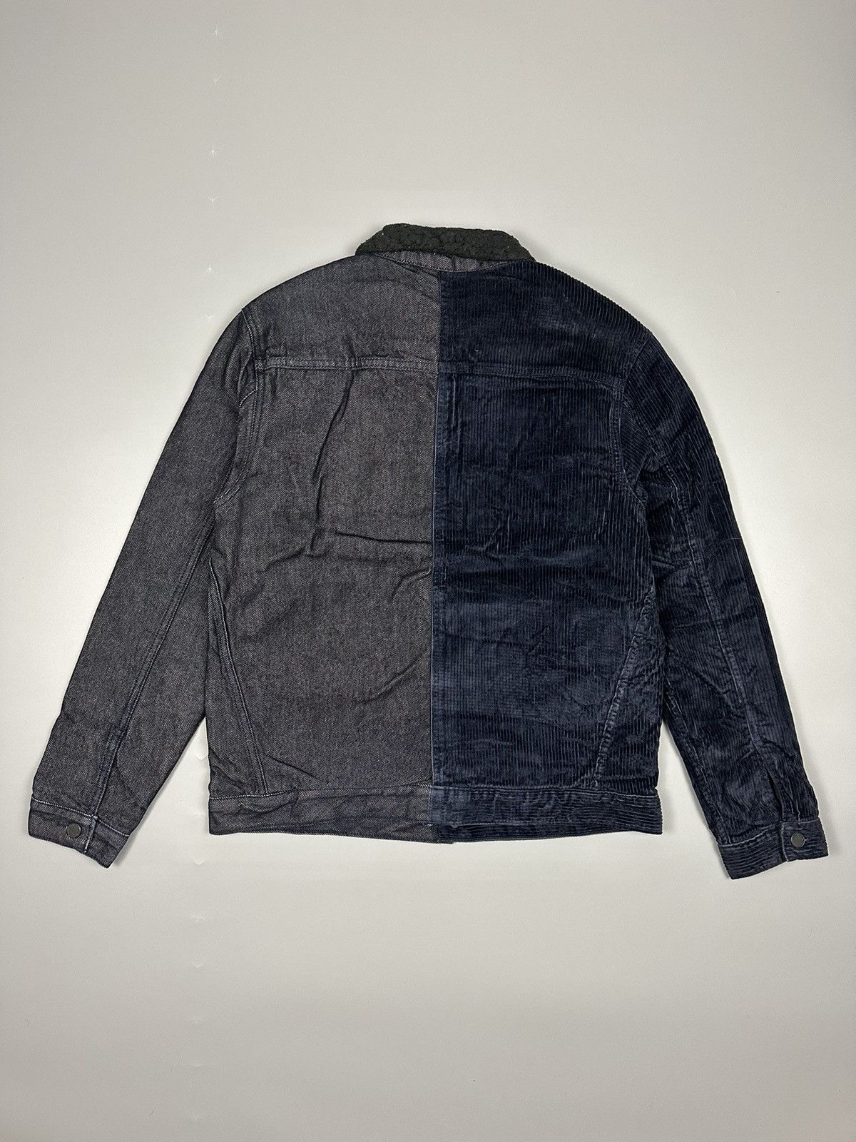 Levi's Rare Levi’s Line 8 Quilted Half Velvet Wool Jacket Size US M / EU 48-50 / 2 - 2 Thumbnail