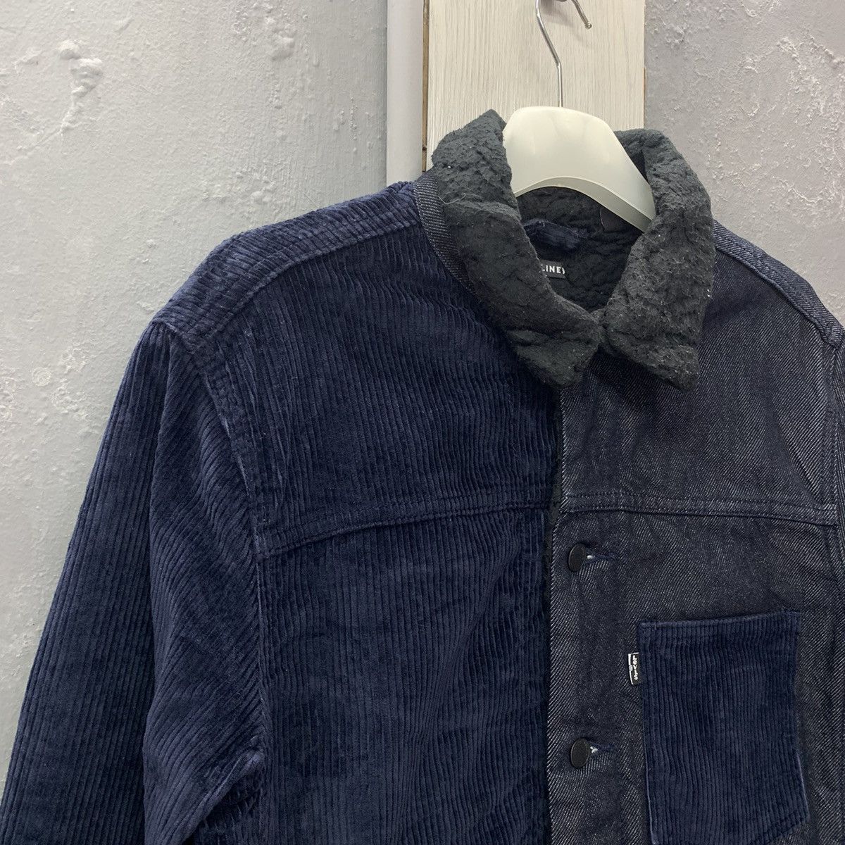 Levi's Rare Levi’s Line 8 Quilted Half Velvet Wool Jacket Size US M / EU 48-50 / 2 - 8 Thumbnail