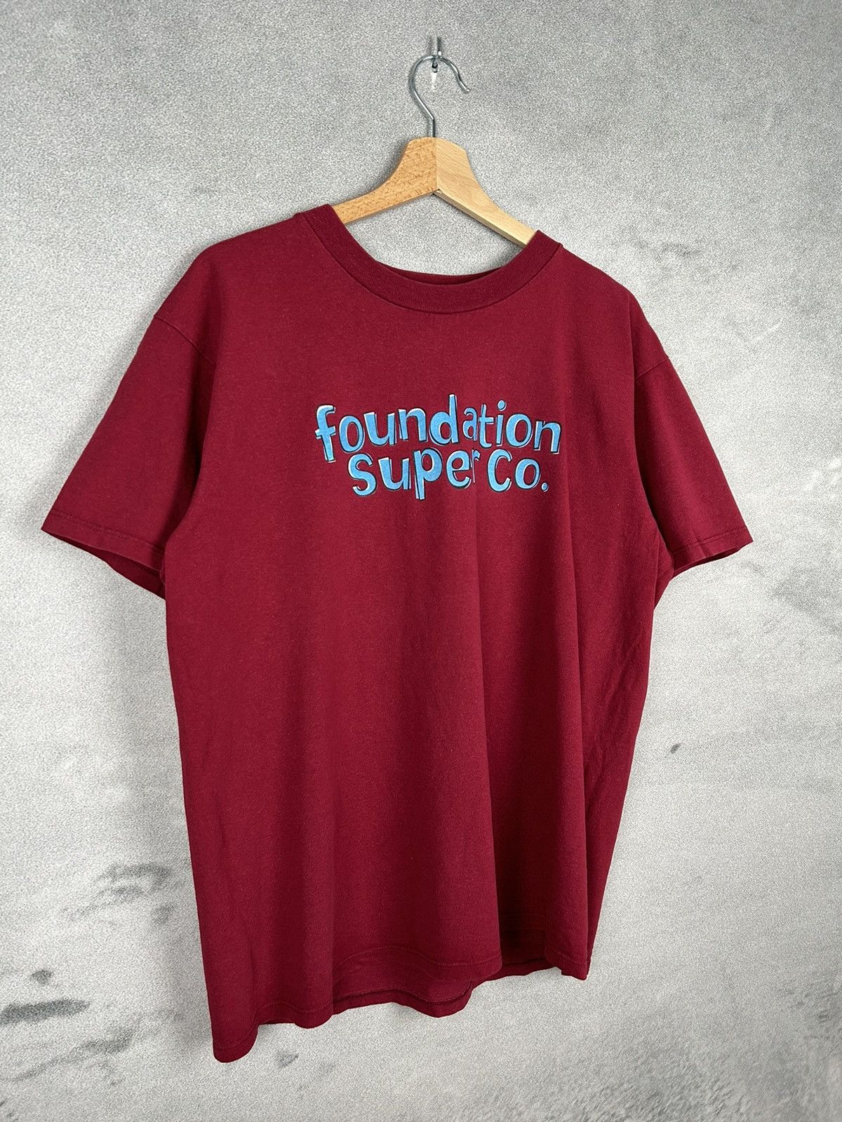 Vintage Vintage Graphic Tee Foundation Super Co. Size US L / EU 52-54 / 3 - 4 Thumbnail