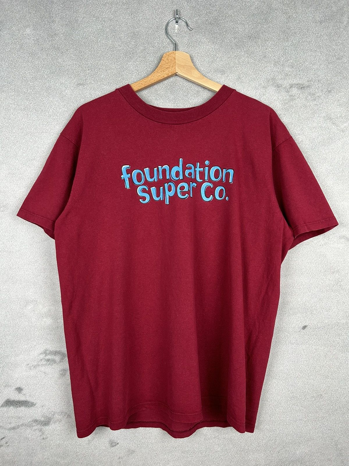 Vintage Vintage Graphic Tee Foundation Super Co. Size US L / EU 52-54 / 3 - 1 Thumbnail