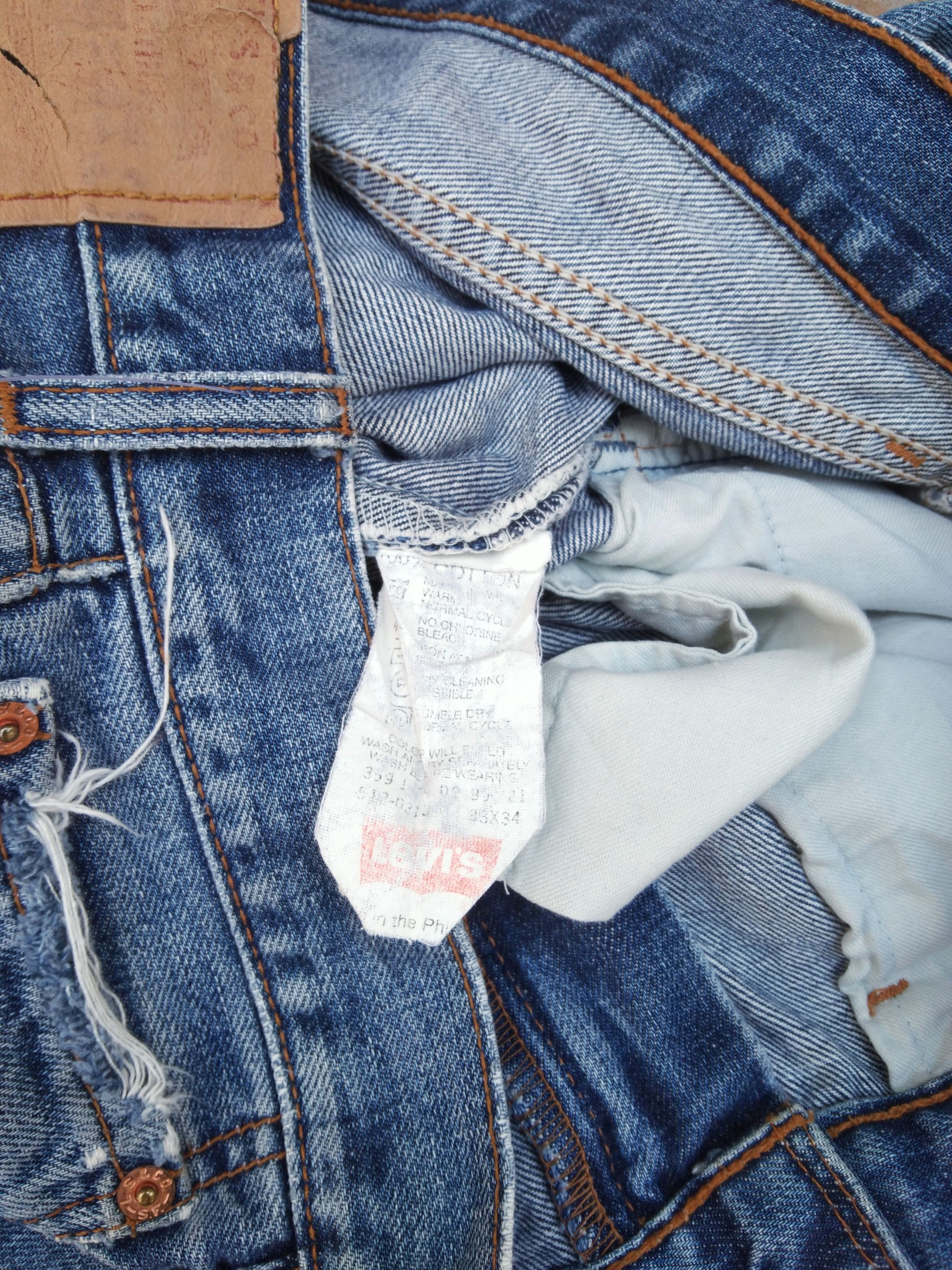 Levi's Vintage Levi's Jeans 512 Straight Leg 33x32 Size US 33 - 11 Thumbnail
