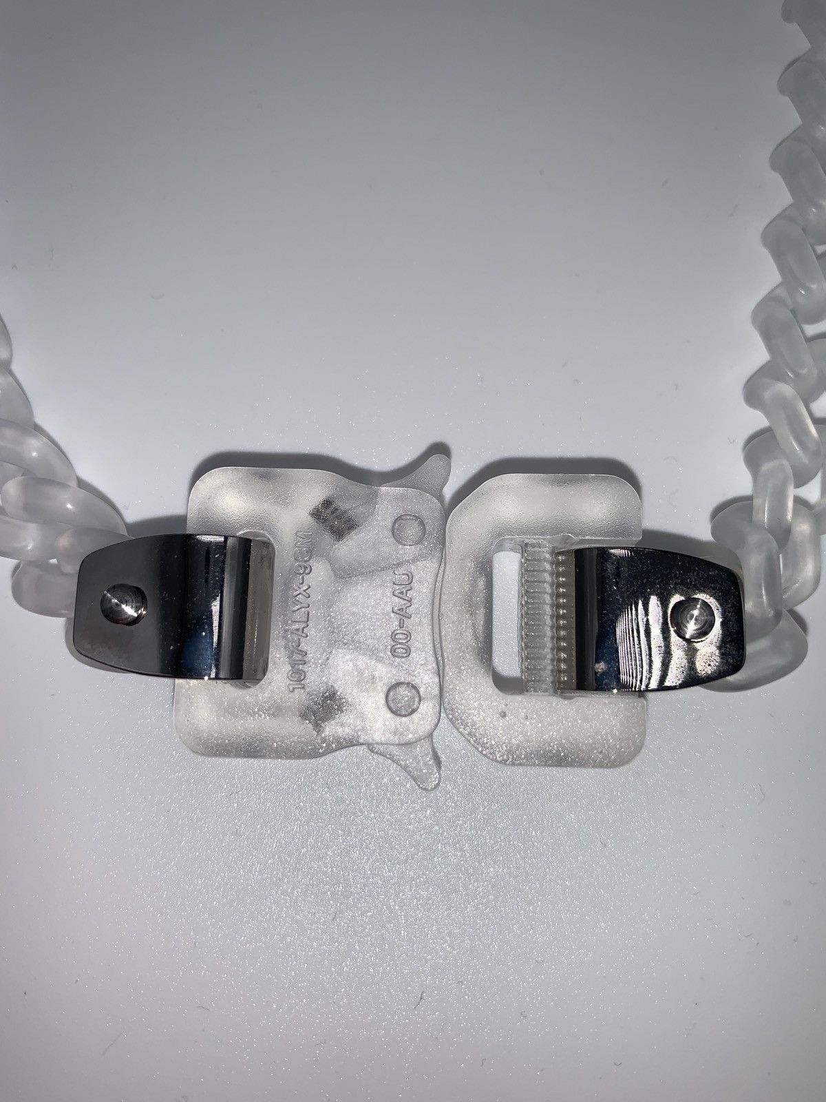 1017 ALYX 9SM Alyx Transparent Chain Necklace Size ONE SIZE - 6 Thumbnail