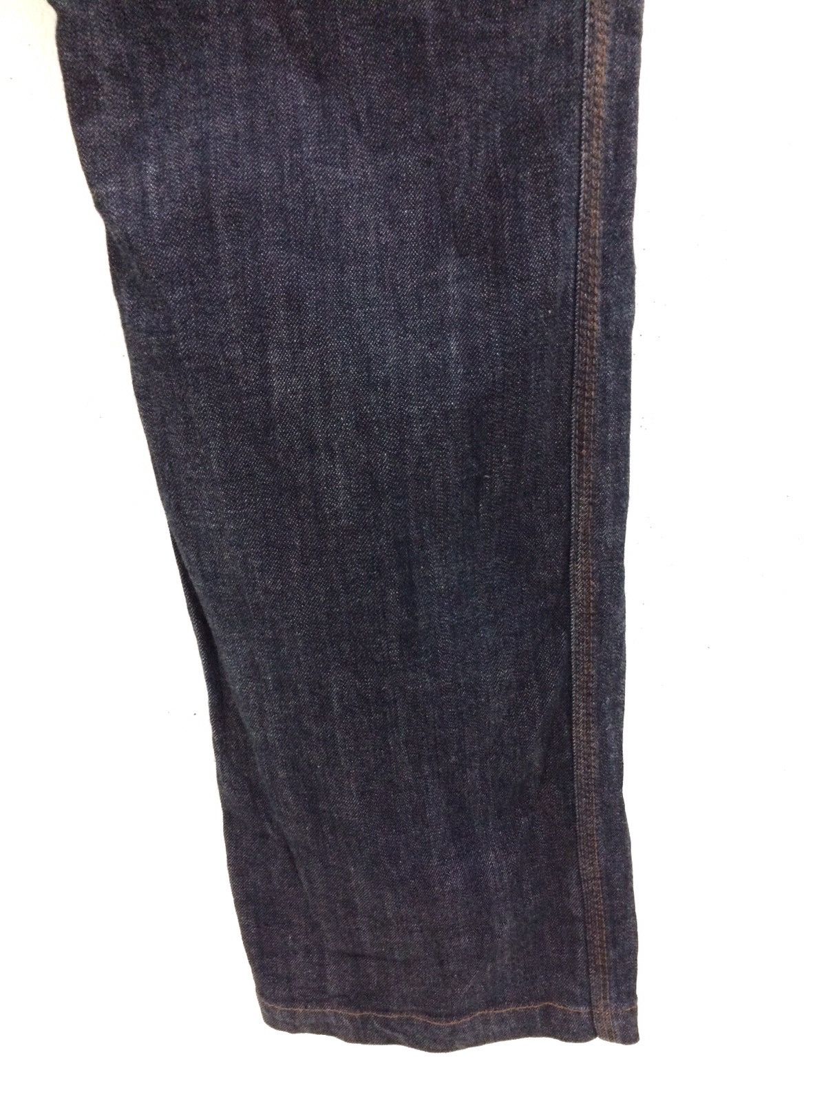GRN JapaneseBrandGRNTOKYO Japan Double Waist Trousers Denim Pant Size US 34 / EU 50 - 4 Thumbnail