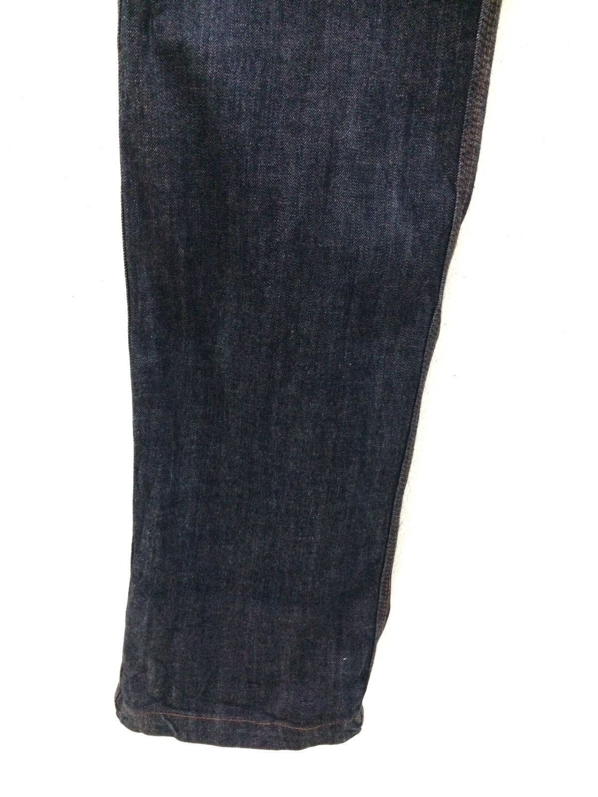 GRN JapaneseBrandGRNTOKYO Japan Double Waist Trousers Denim Pant Size US 34 / EU 50 - 3 Thumbnail
