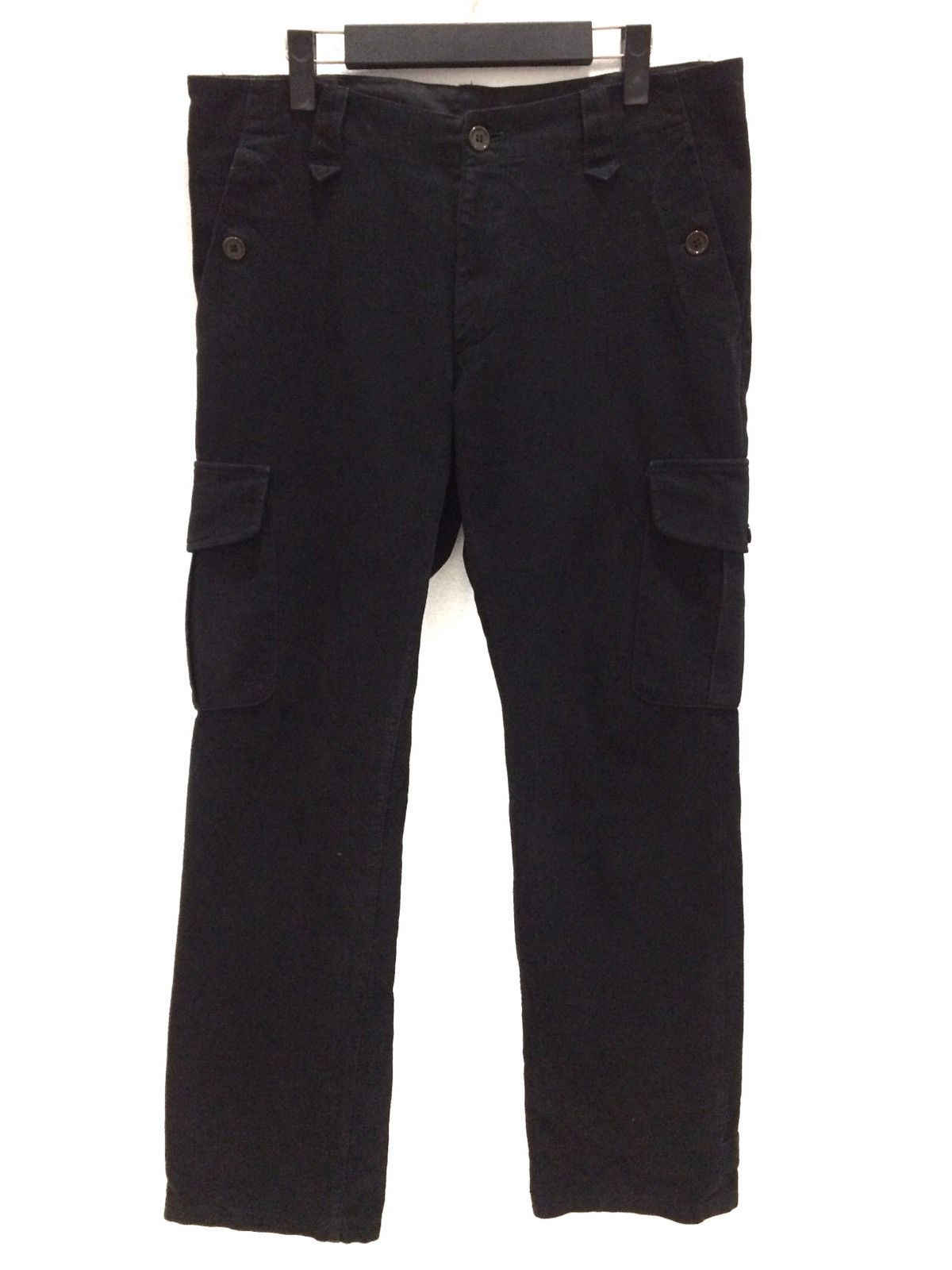 ADAM ET ROPE Adam Et Rope Black Cargo Pant Size US 34 / EU 50 - 1 Thumbnail