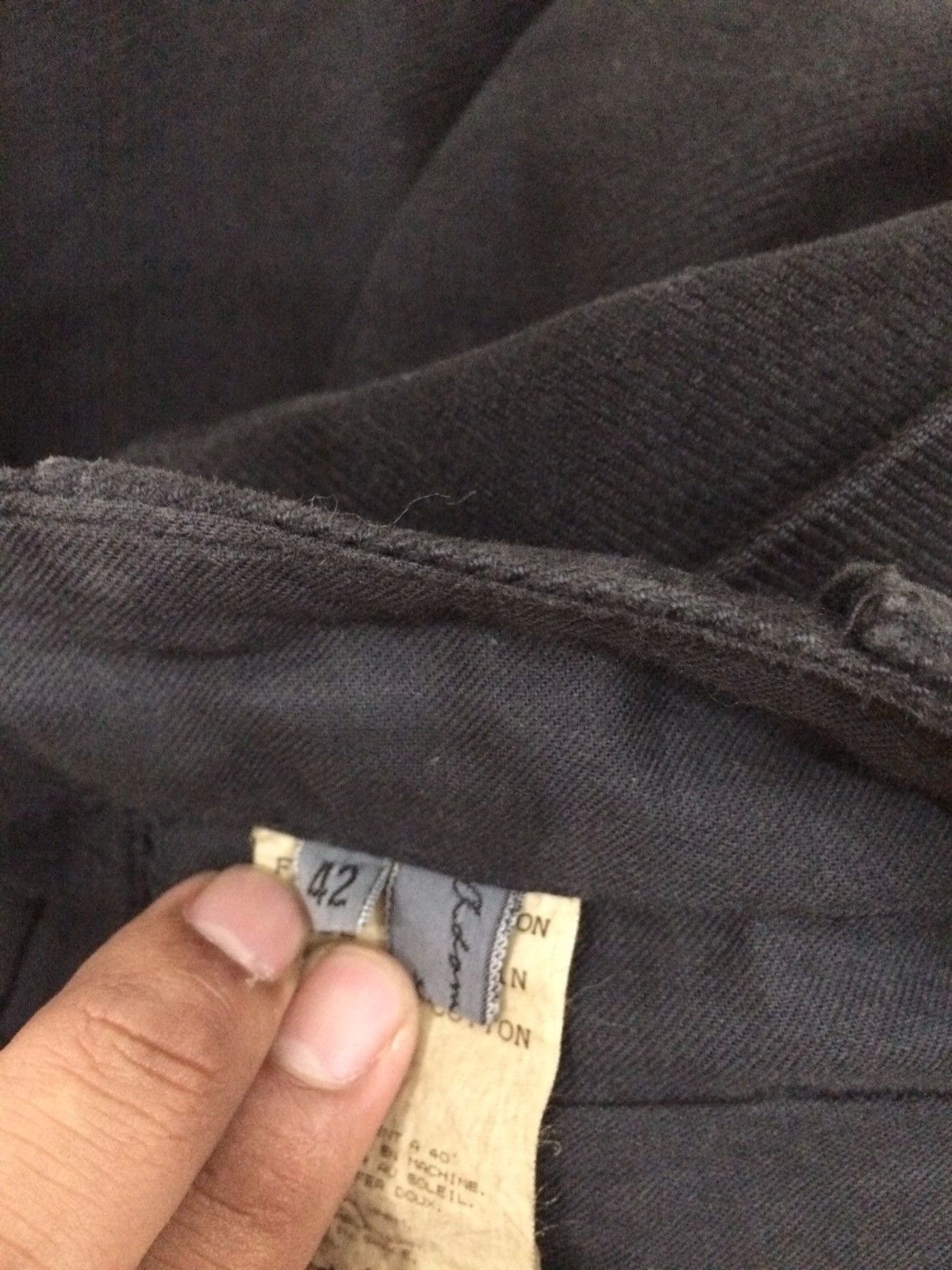 ADAM ET ROPE Adam Et Rope Black Cargo Pant Size US 34 / EU 50 - 8 Thumbnail