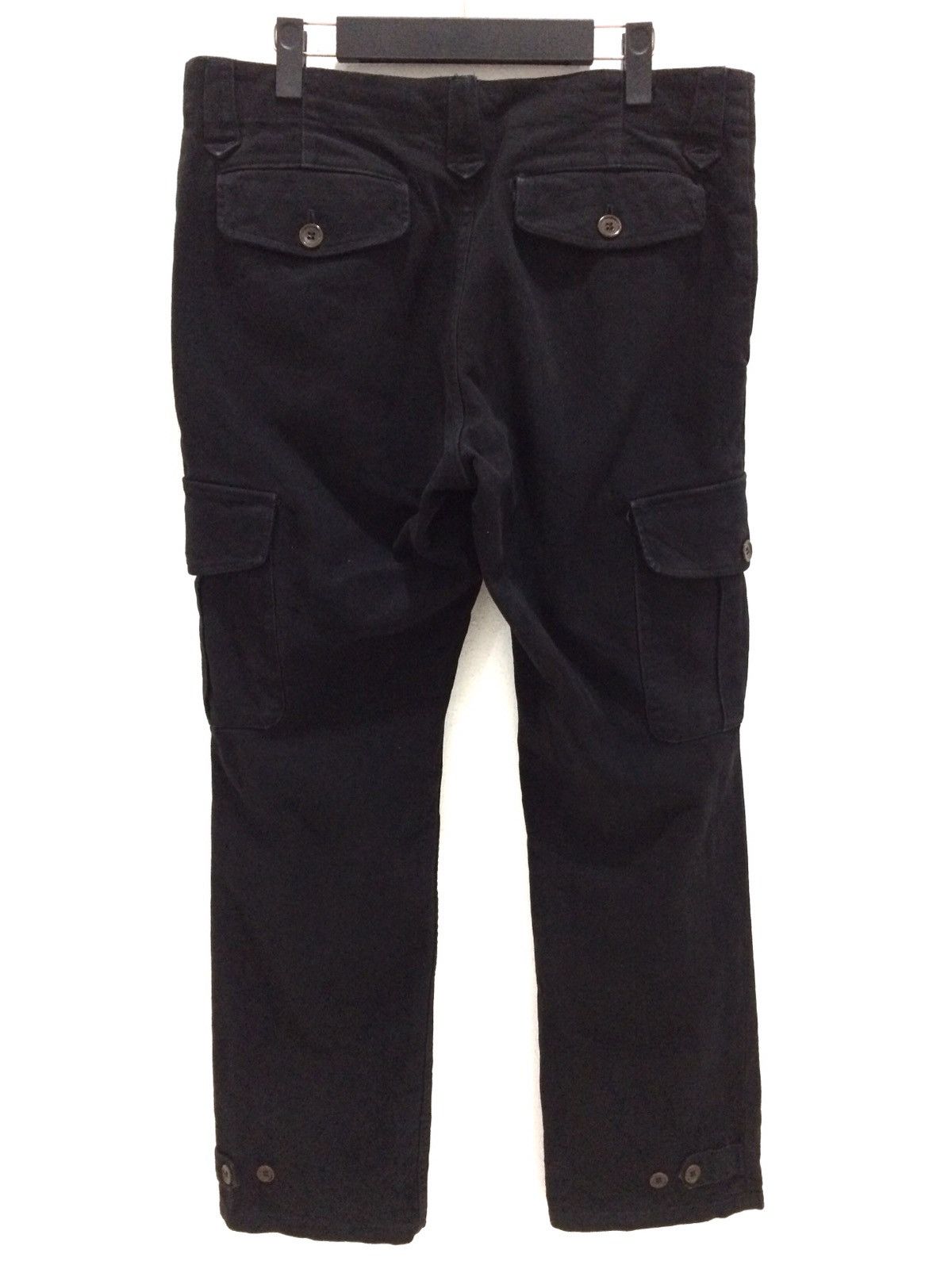 ADAM ET ROPE Adam Et Rope Black Cargo Pant Size US 34 / EU 50 - 4 Thumbnail