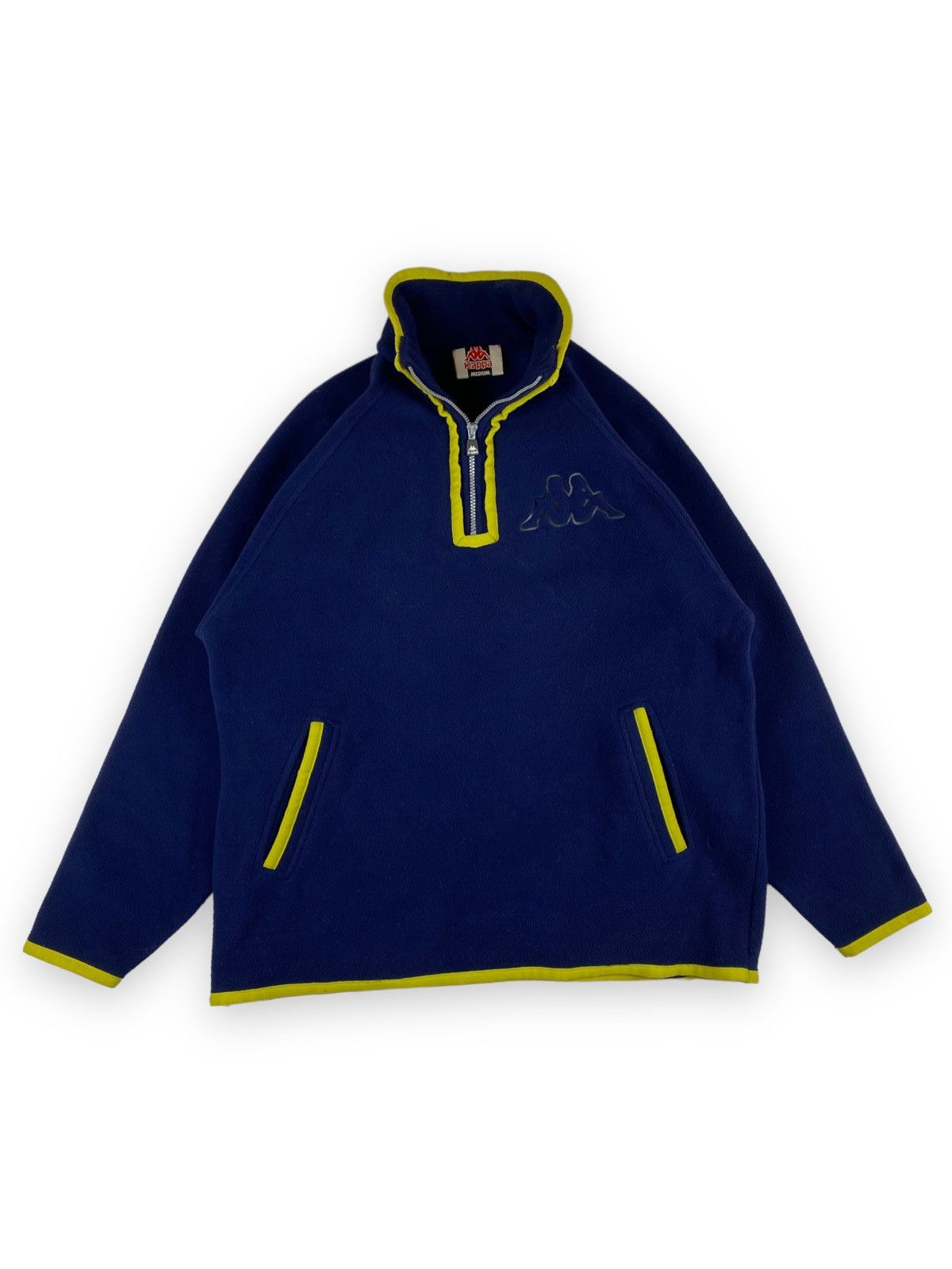 Kappa × Vintage Vintage Kappa Y2K Gorpcore Fleece Jacket Size US M / EU 48-50 / 2 - 2 Thumbnail