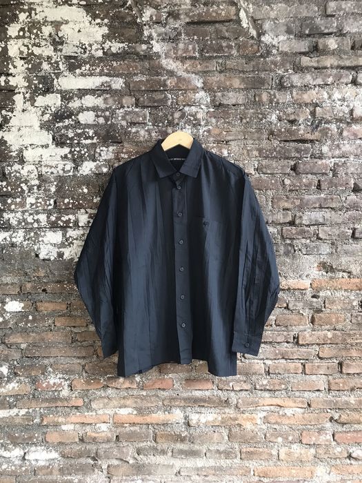 Issey Miyake Issey miyake pleated shirt black