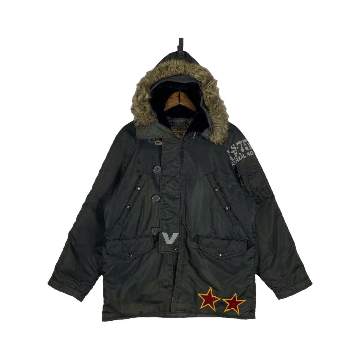 希少✨90s AVIREX N-3B flight jacket М Avirex Type N-3B Flight Jacket