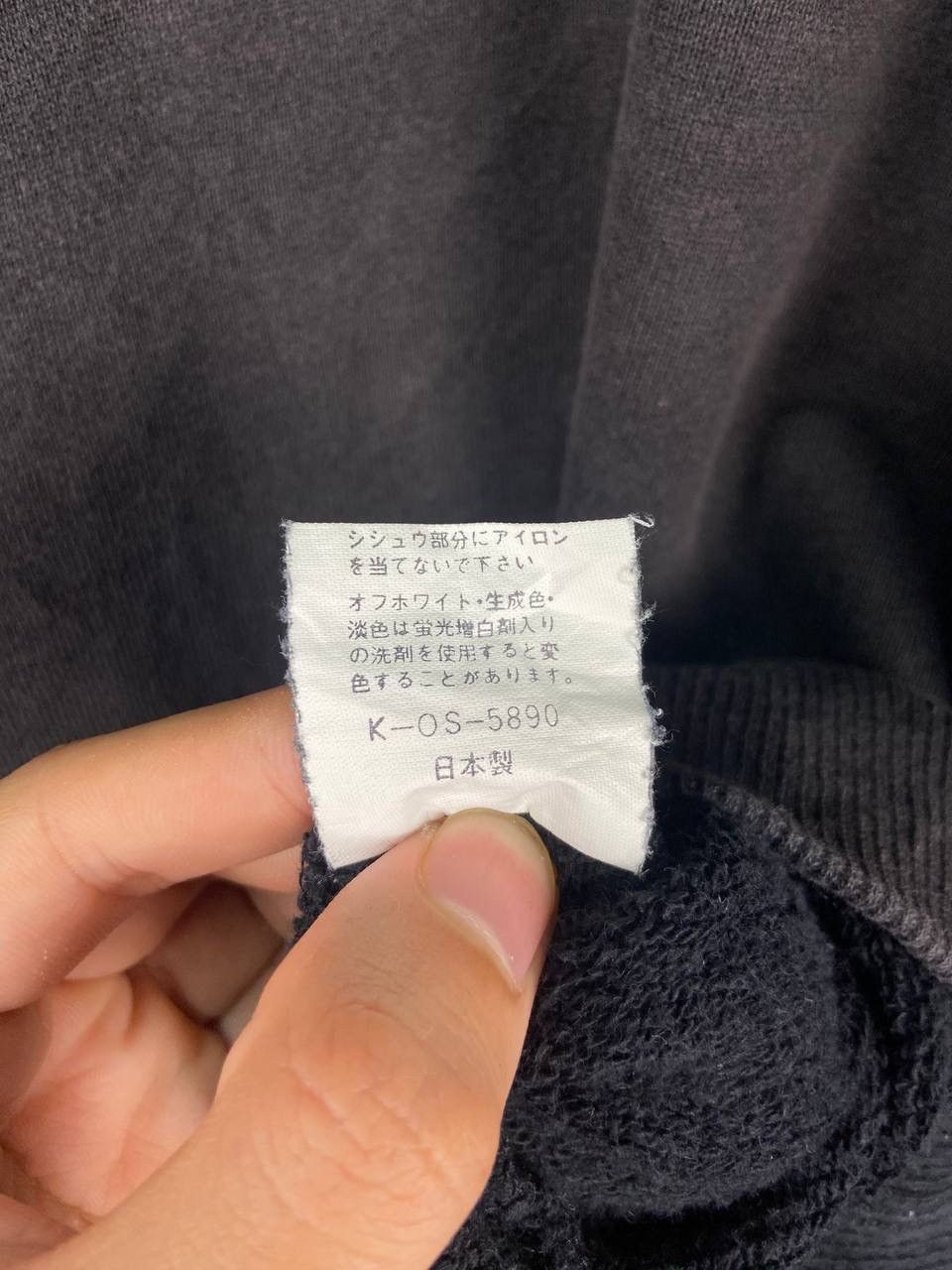 Kenzo × Vintage Vintage Kenzo Jeans Sweatshirt Sweater Faded Black Size M / US 6-8 / IT 42-44 - 5 Thumbnail
