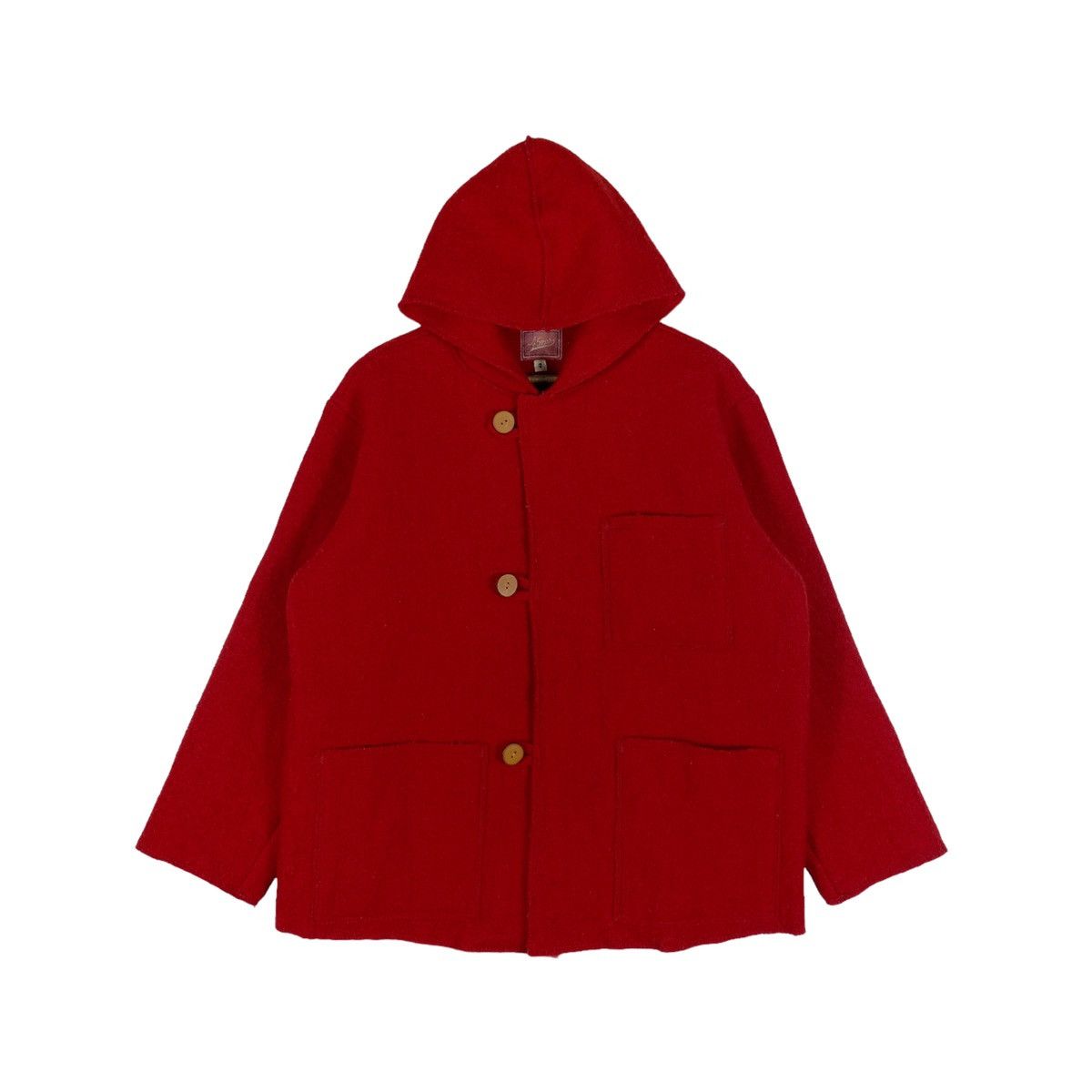 Vintage 45rpm Wool Hoodie Coat Jacket