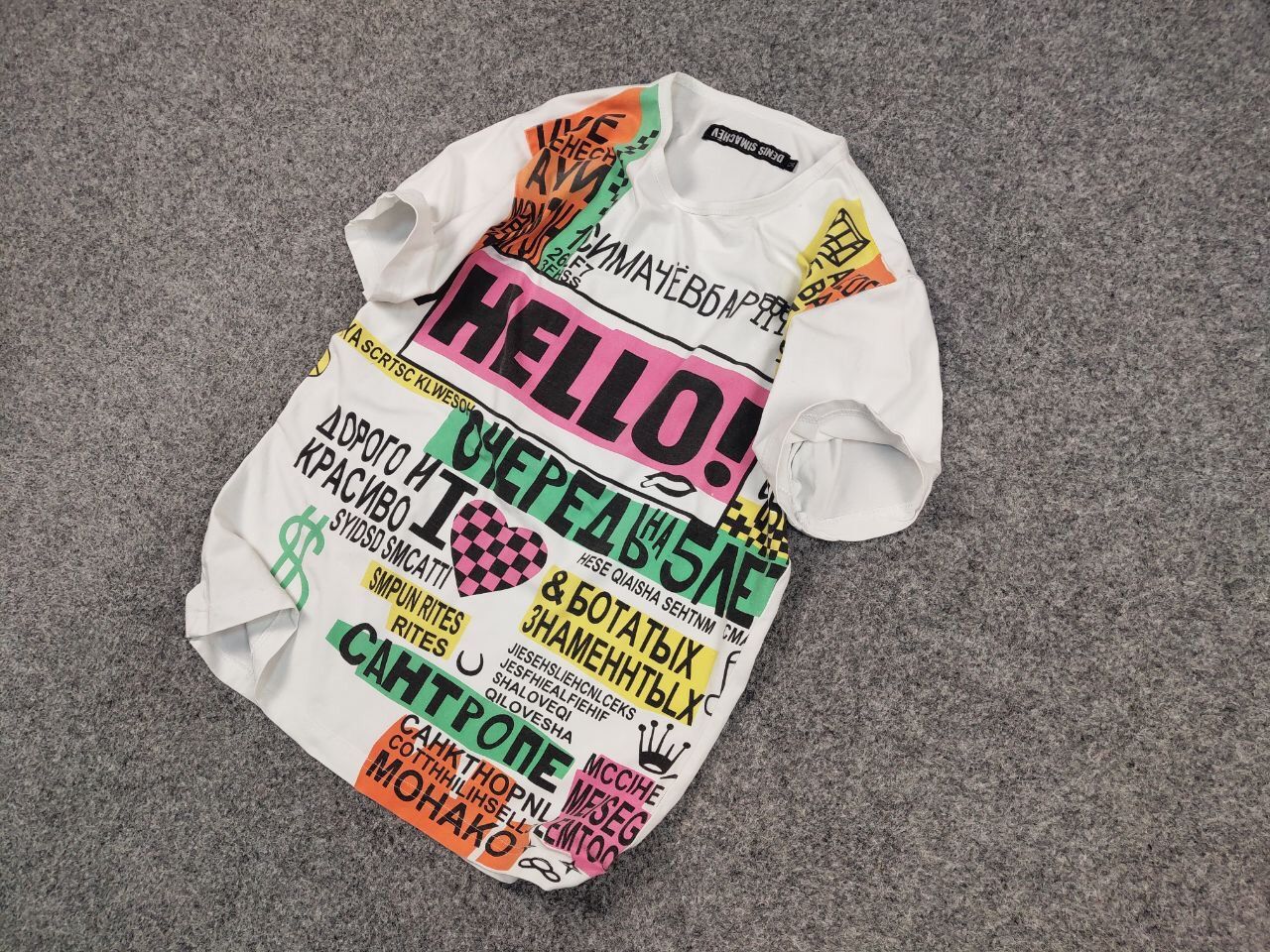 Denis Simachev Denis Simachev Archival Multilogo Designer T Shirt Size US S / EU 44-46 / 1 - 3 Thumbnail