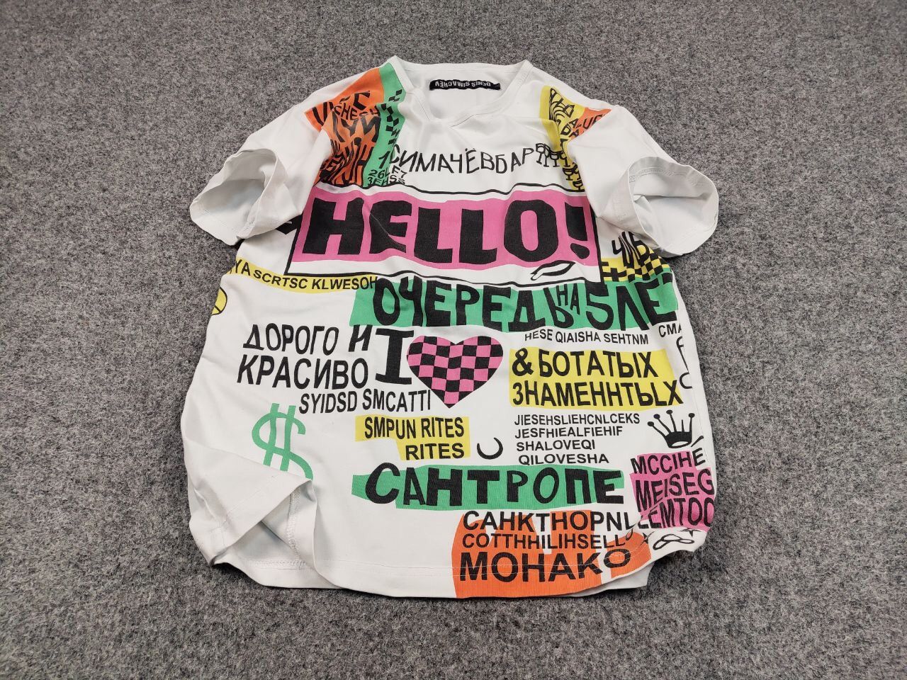 Denis Simachev Denis Simachev Archival Multilogo Designer T Shirt Size US S / EU 44-46 / 1 - 2 Thumbnail