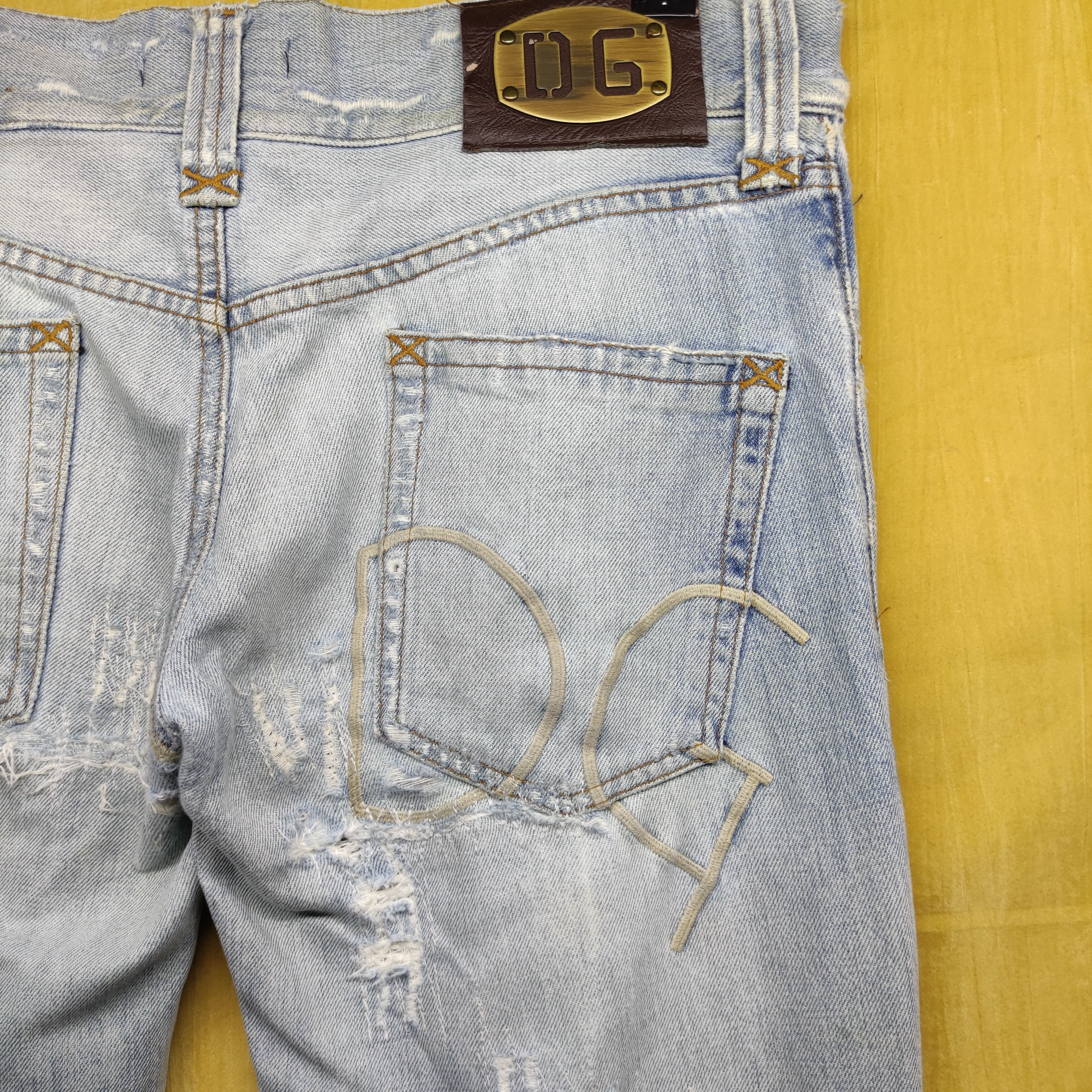 Dolce & Gabbana Dolce & Gabbana Distressed denim pant Size US 34 / EU 50 - 11 Thumbnail