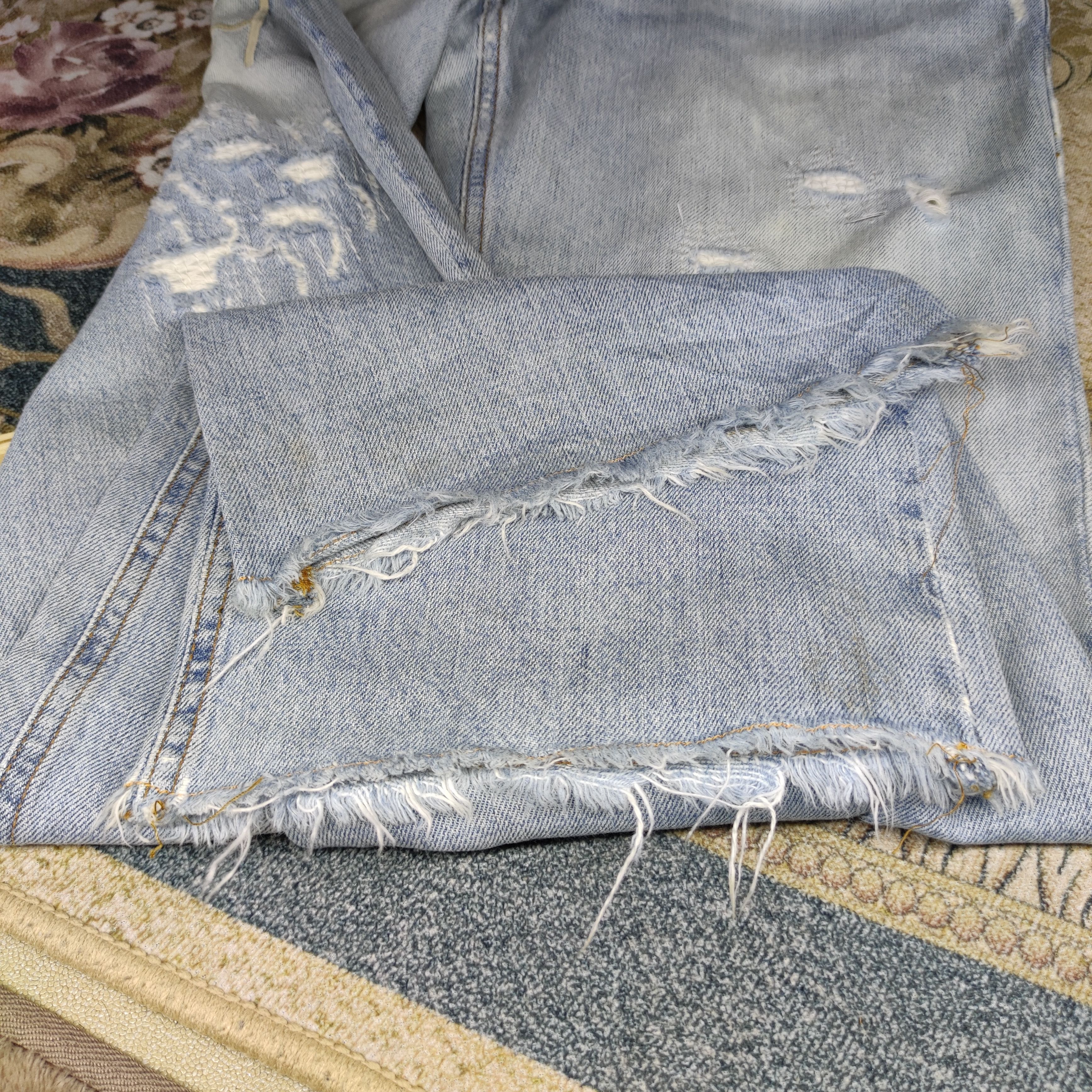 Dolce & Gabbana Dolce & Gabbana Distressed denim pant Size US 34 / EU 50 - 15 Thumbnail