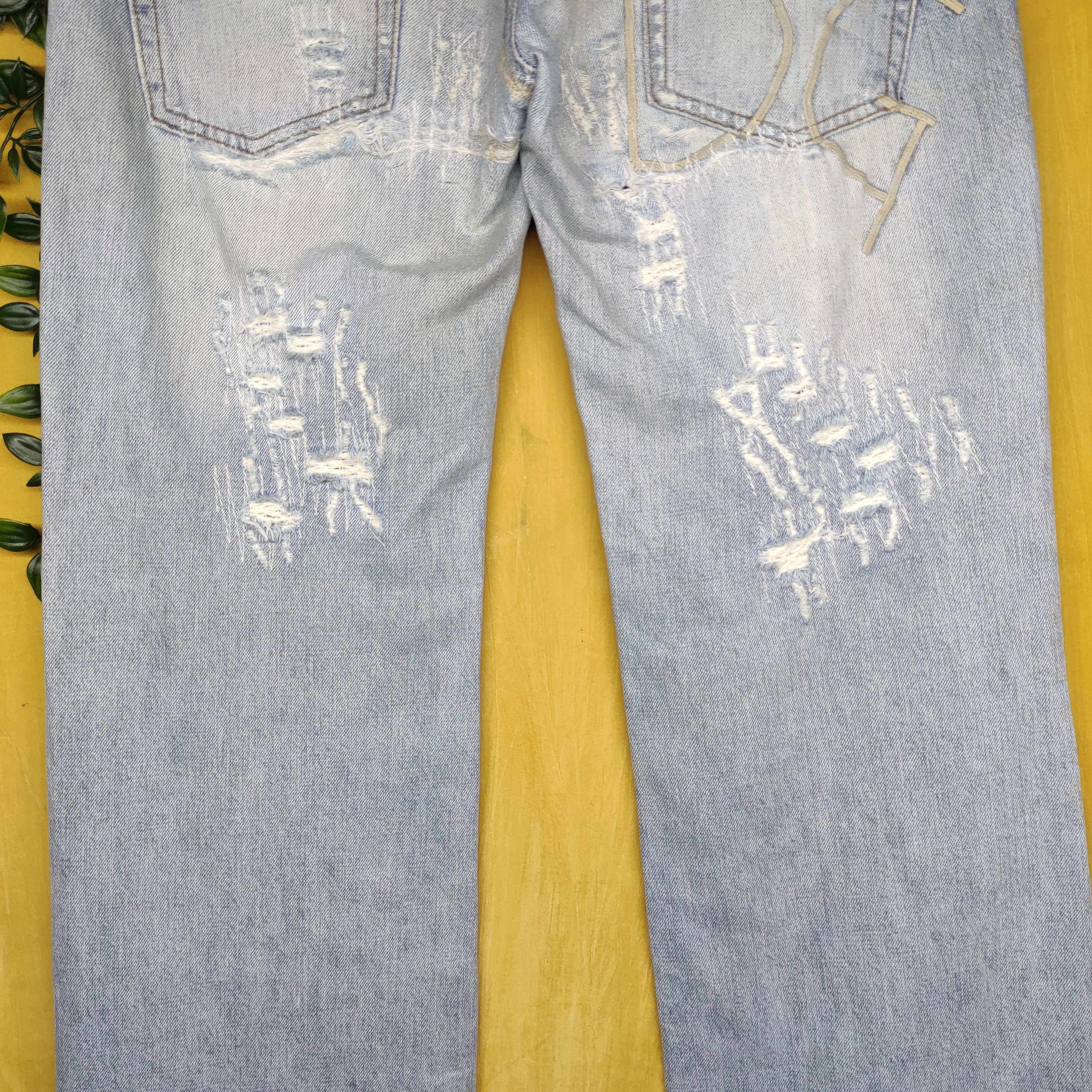Dolce & Gabbana Dolce & Gabbana Distressed denim pant Size US 34 / EU 50 - 13 Thumbnail