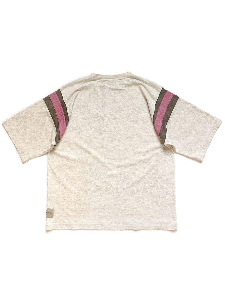 Rainbowy 55 Football HUGE Tee - White