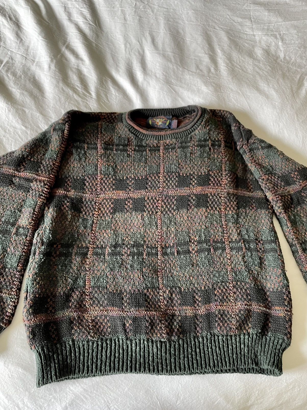 Vintage *FINAL DROP* Vintage Knit Sweater Size US L / EU 52-54 / 3 - 1 Thumbnail
