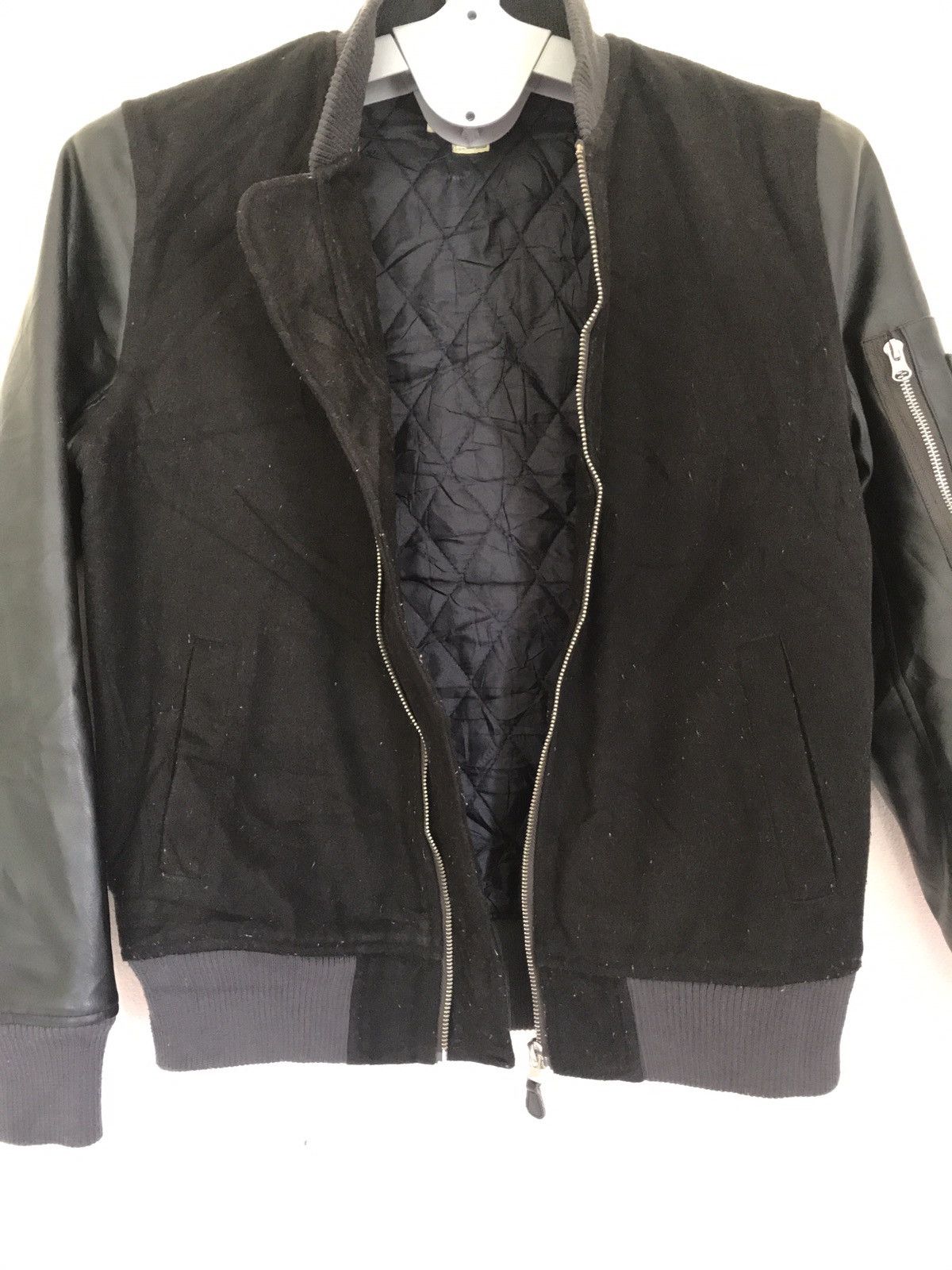 Vintage Temptation Quilted x BOMBER JACKET. (GJ34 ) Size US S / EU 44-46 / 1 - 2 Thumbnail