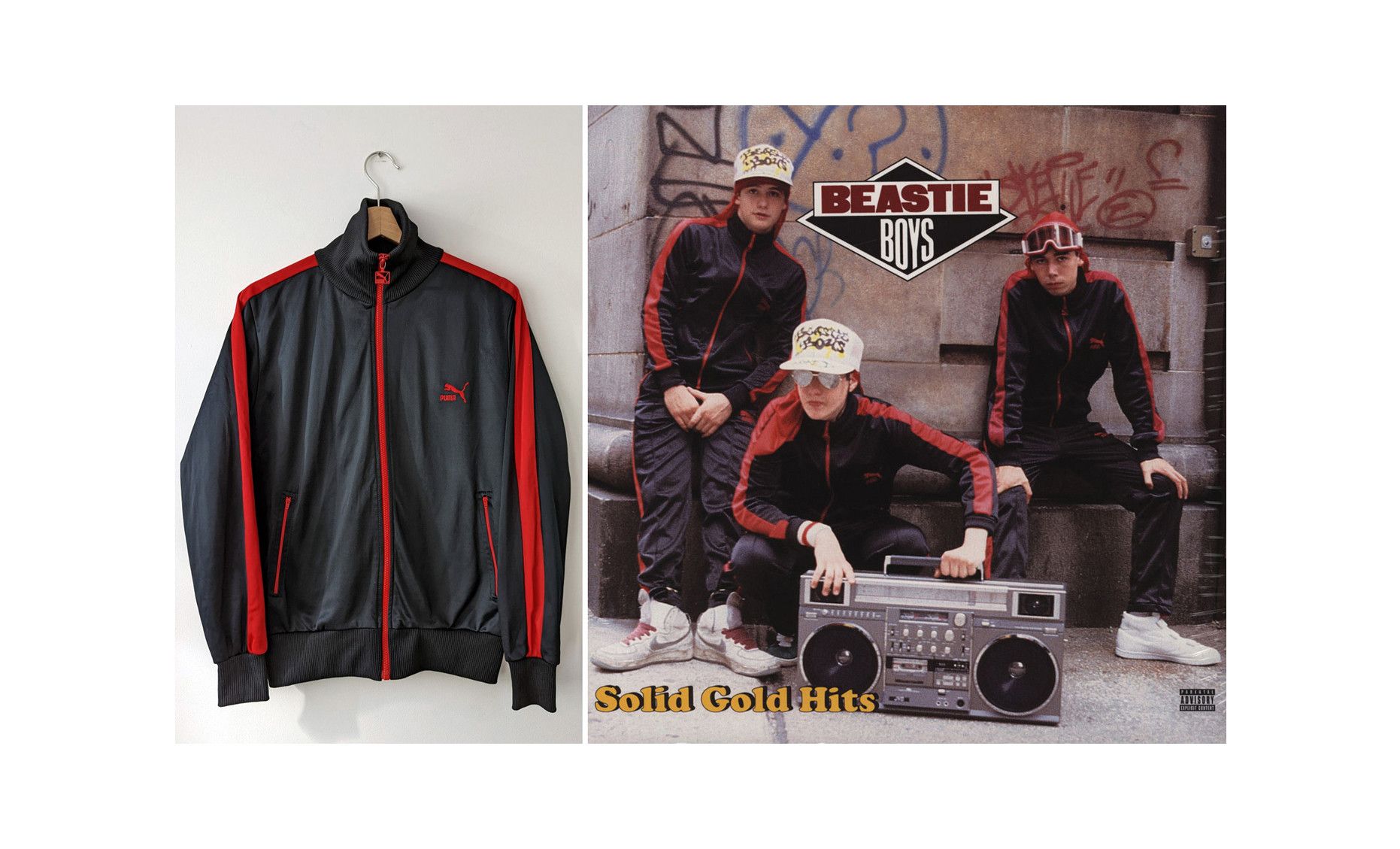 Puma Puma Vintage Beastie Boys Oldschool Track Top Jacket rare Size US M / EU 48-50 / 2 - 3 Thumbnail