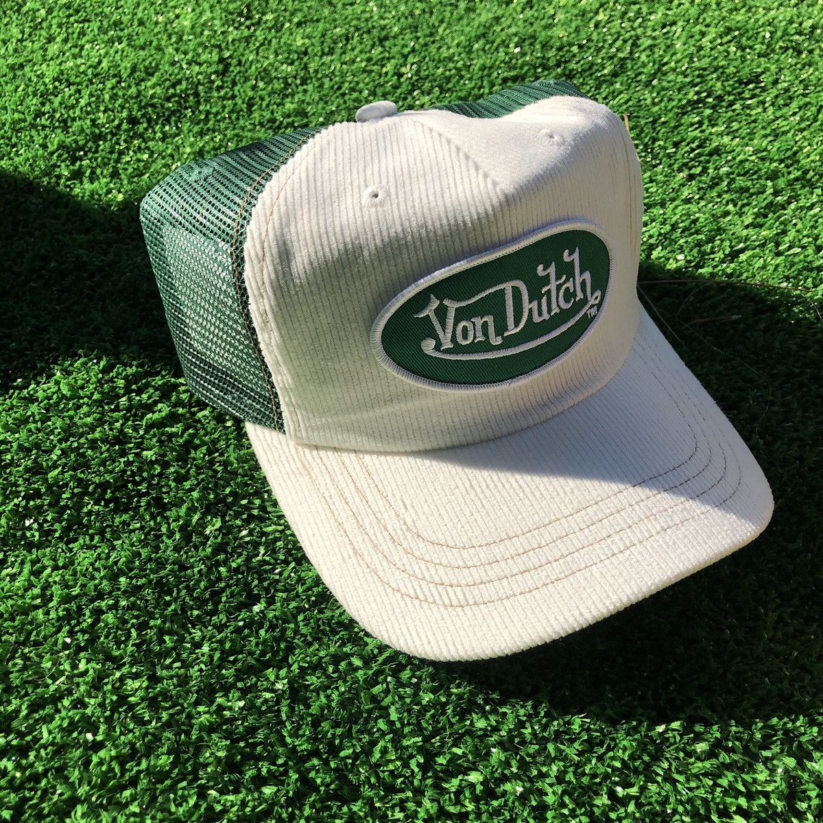 Authentic Lime Green Von Dutch Hat