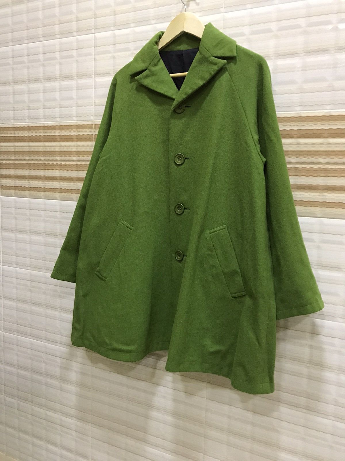 Issey Miyake Vintage 80s Issey Miyake Men Wool Jacket Size US M / EU 48-50 / 2 - 3 Thumbnail