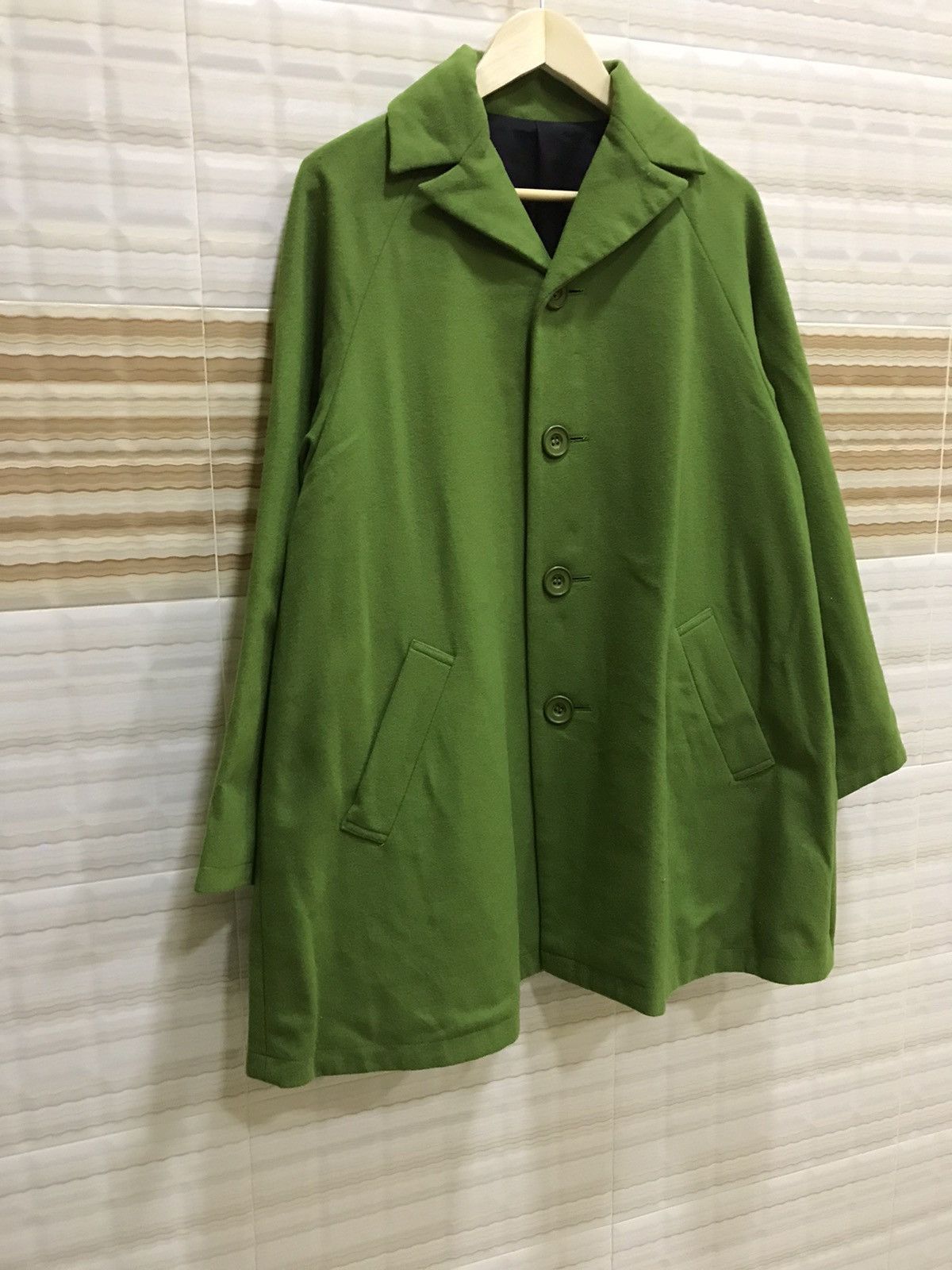 Issey Miyake Vintage 80s Issey Miyake Men Wool Jacket Size US M / EU 48-50 / 2 - 4 Thumbnail